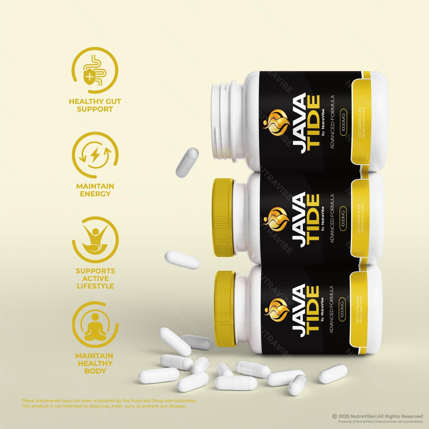 NutraVibe Java Tide 300 Capsules
