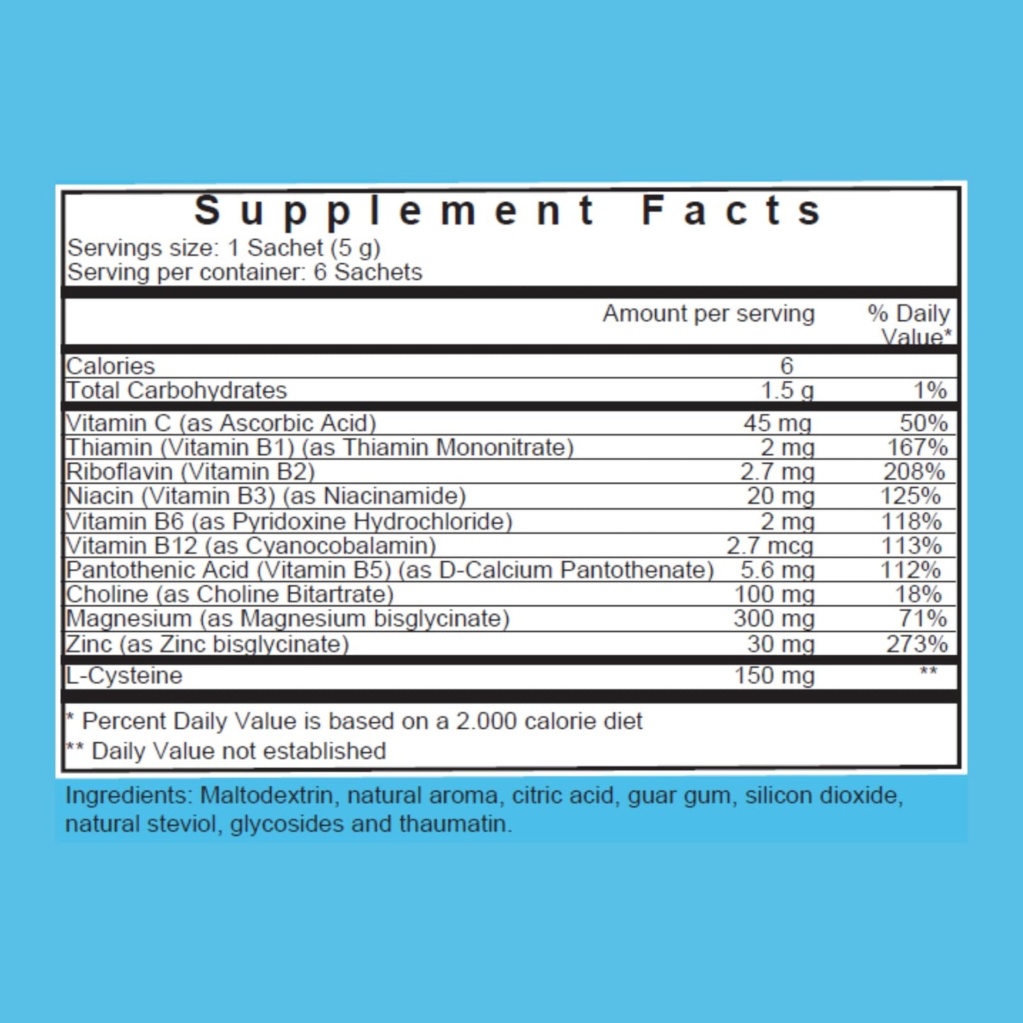 Previia Pre-Drink Supplement Powder 1.06 oz (Pack of 6)