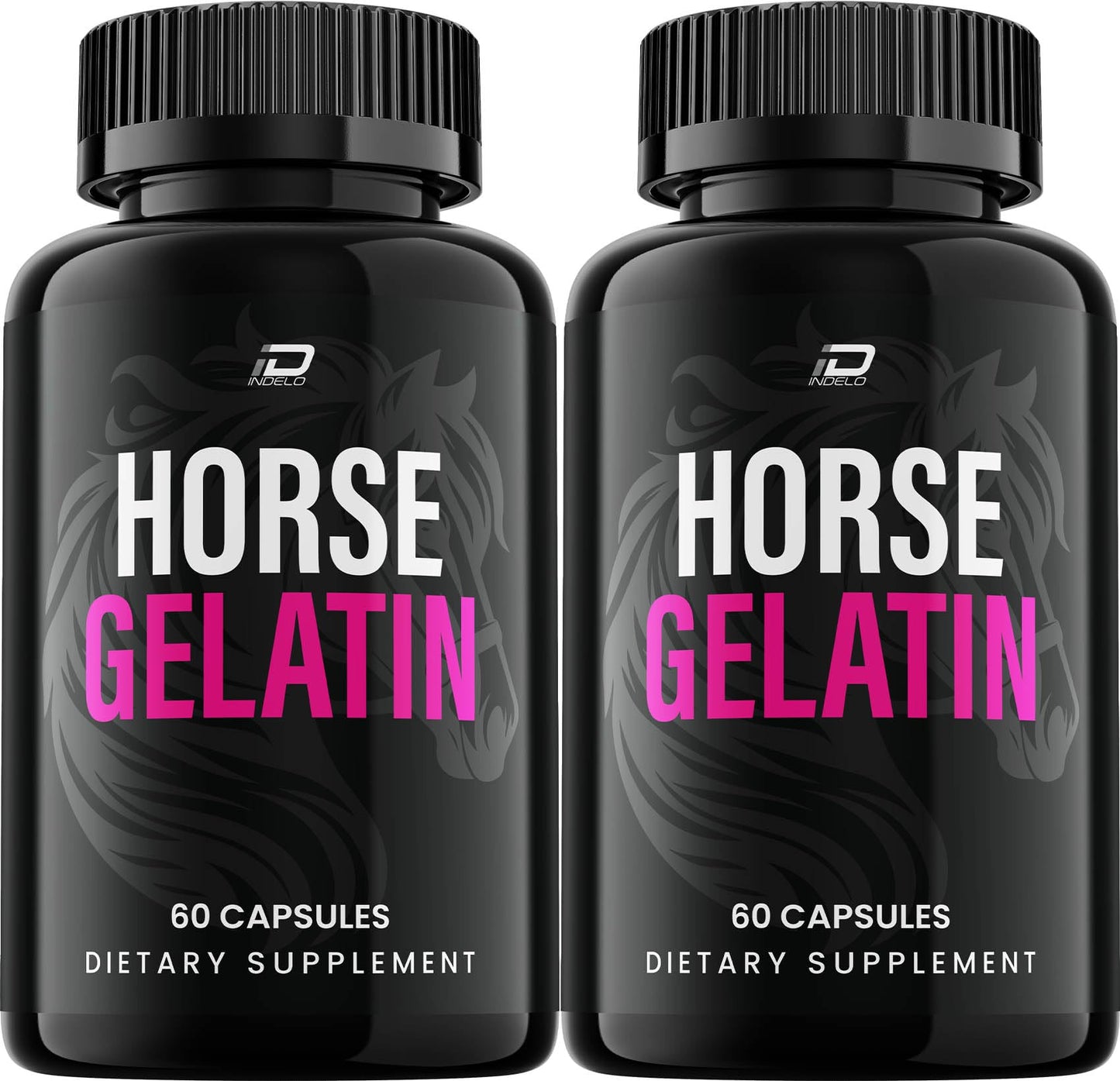 Indelo Horse Gelatin Capsules 120 Capsules