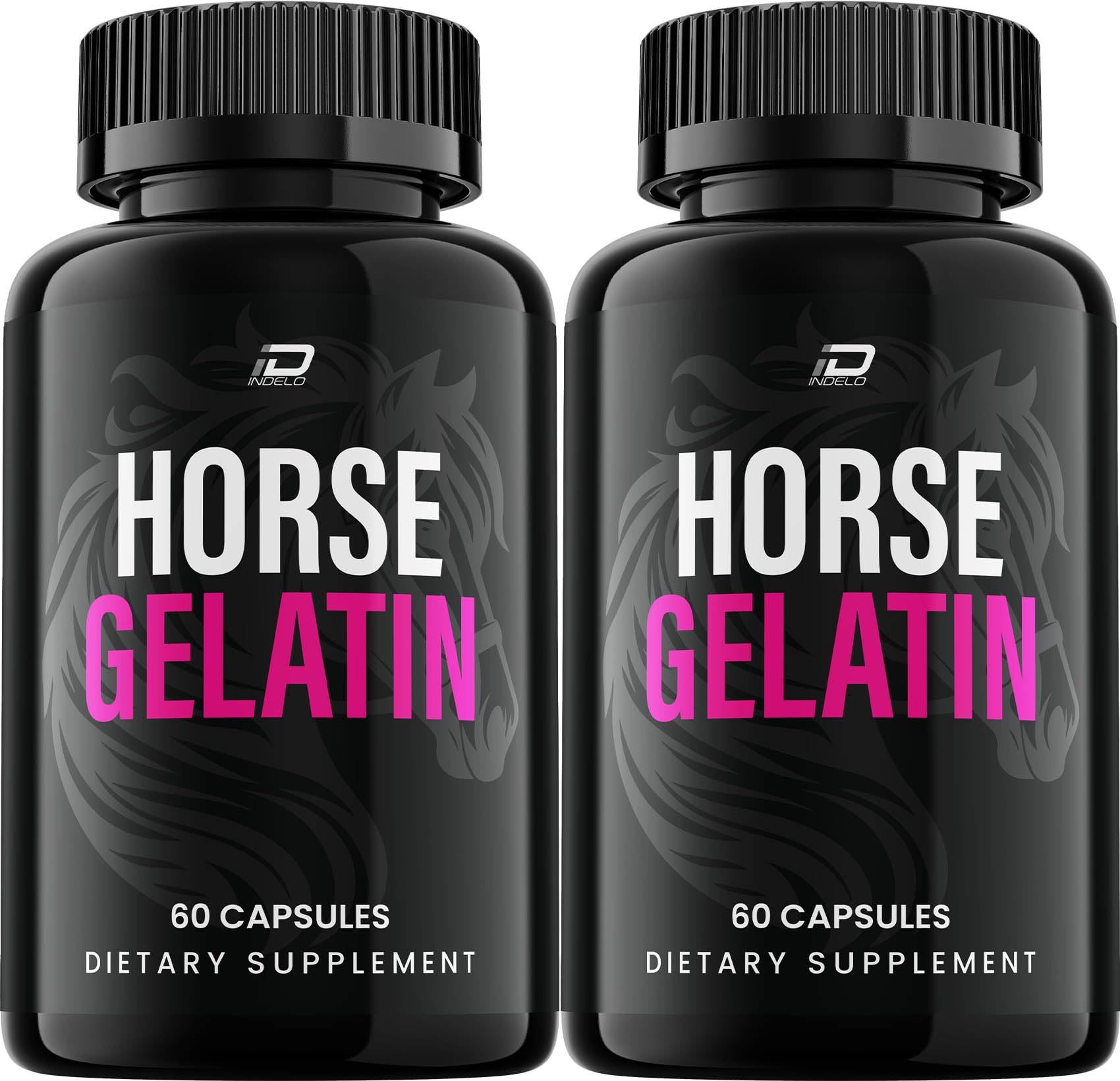 Indelo Horse Gelatin Capsules 120 Capsules