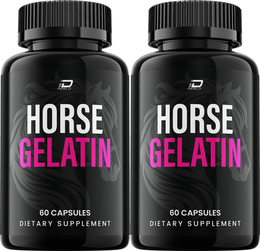 Indelo Horse Gelatin Capsules 120 Capsules