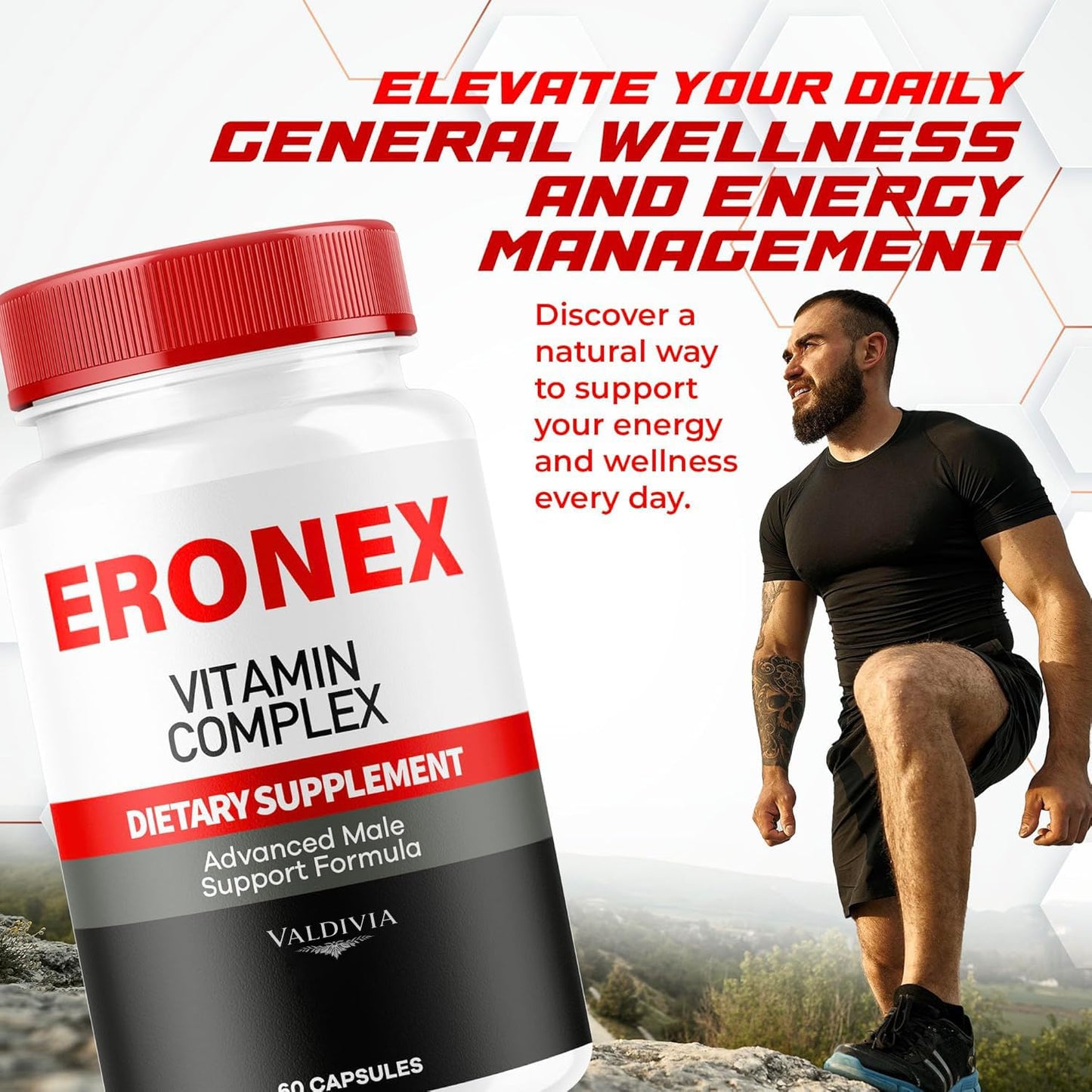 Valdivia Eronex Vitamin Complex Capsules, 60 Count