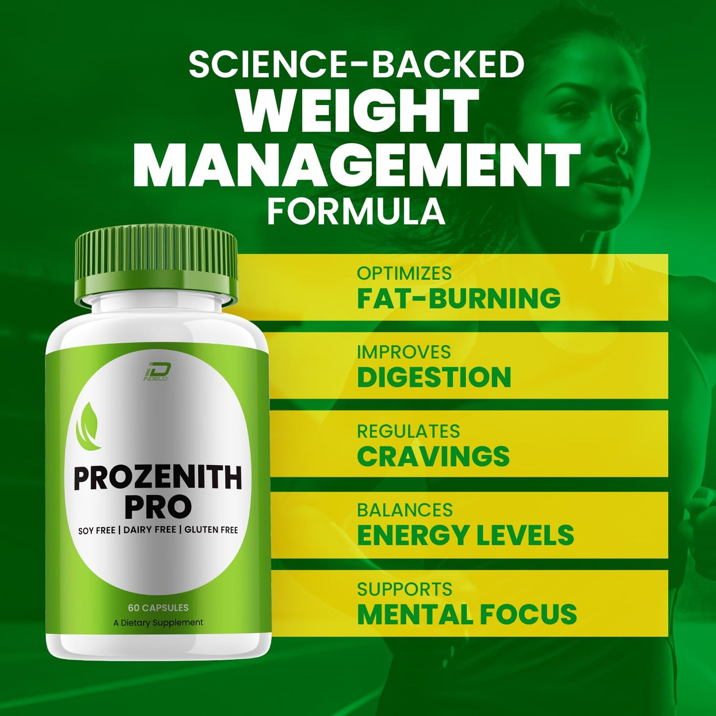 Indelo Prozenith Pro Capsules 120 Capsules