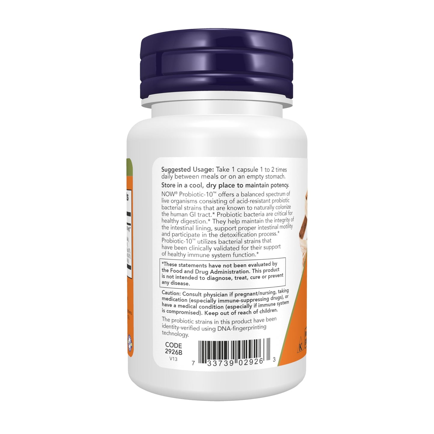 NOW Foods Probiotic-10 50 Veg Capsules