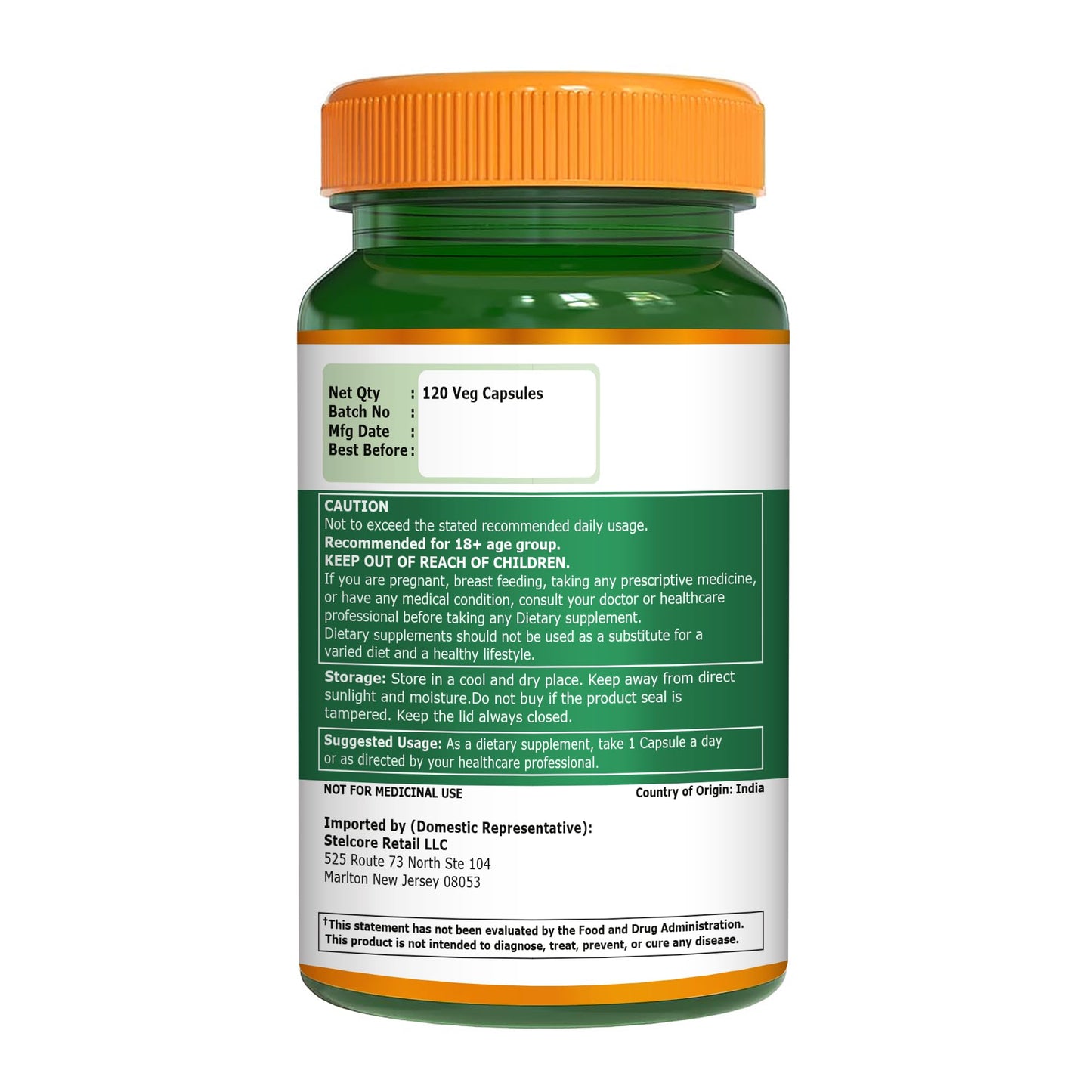 PURE NUTRITION NATURAL TREASURES Dandelion Root 10:1 Extract Capsules, 120 Capsules