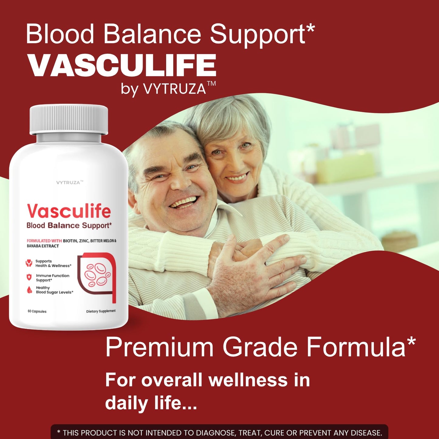 VYTRUZA Vasculife Blood Balance Support Capsules 60 Count