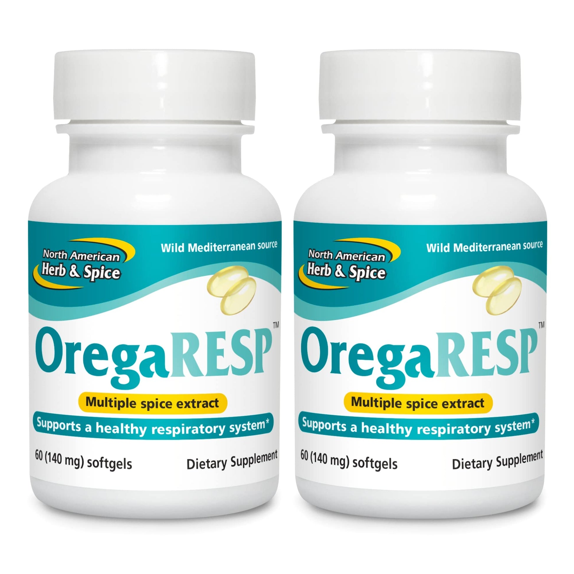 North American Herb & Spice OregaResp P73 Softgels, 120 Count