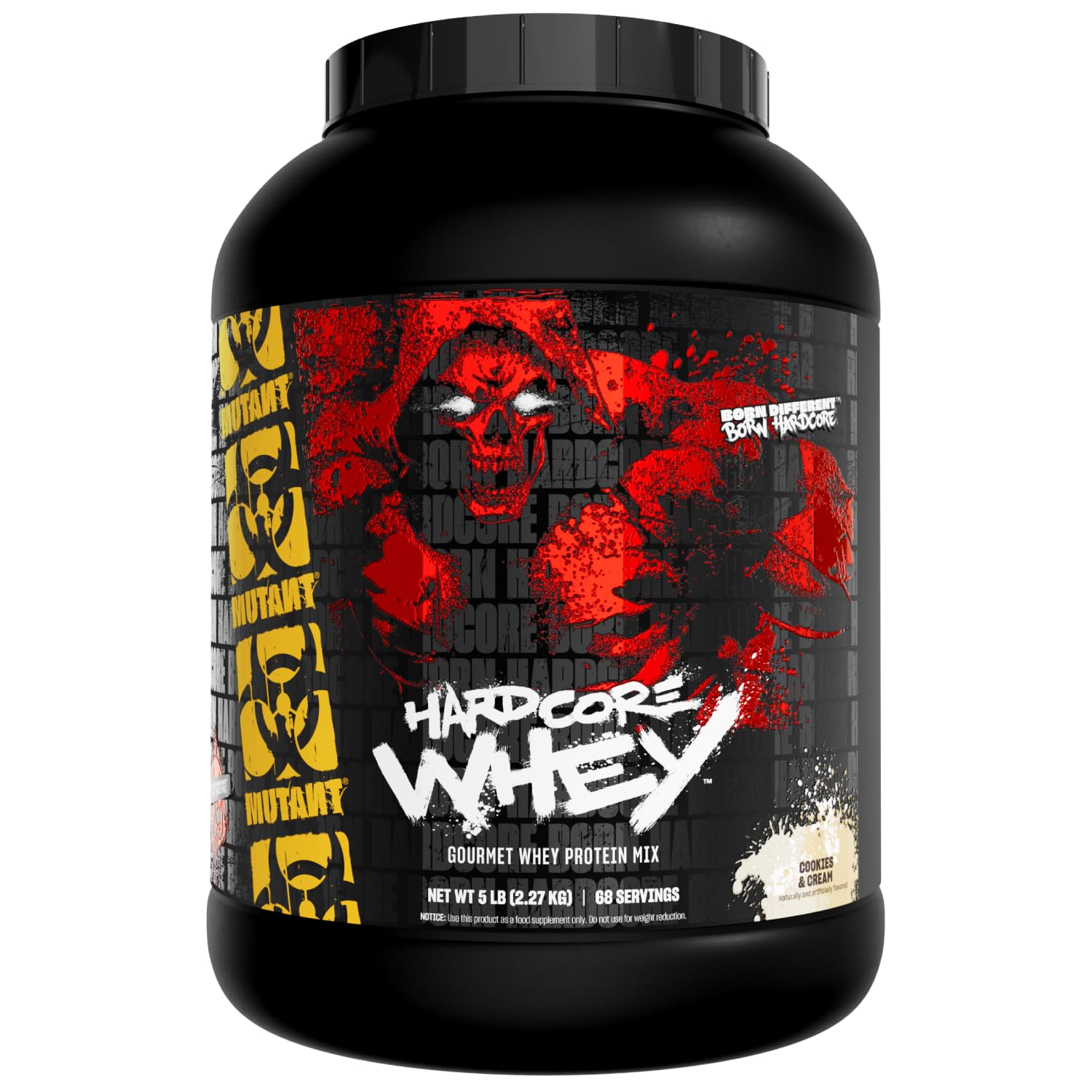 Mutant Hardcore Whey Protein Powder, 80 Servings