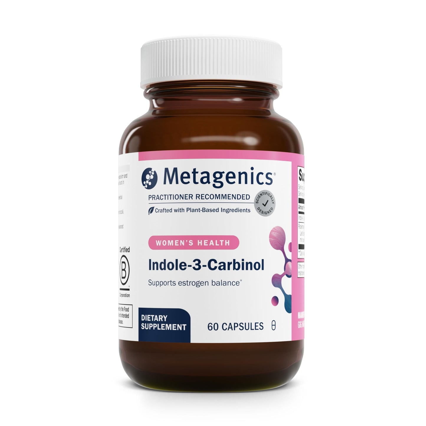 Metagenics Meta Indole-3-Carbinol Supplement Capsule 60 Capsules
