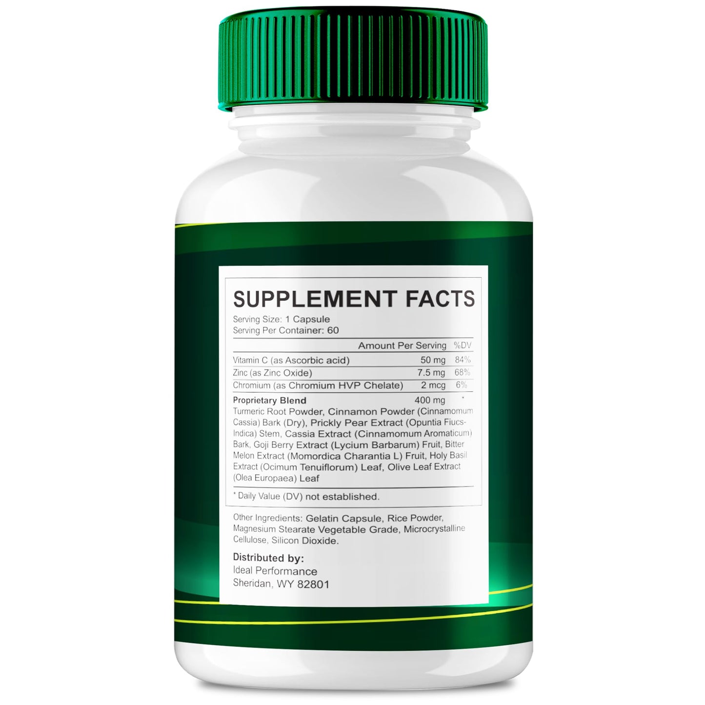 IDEAL PERFORMANCE Glyconix Blood Optimizer Capsules 180 Capsules