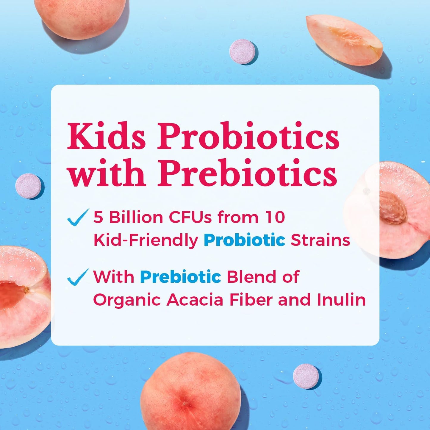 Vitalitown Kids Probiotics with Prebiotics 30 Tablets