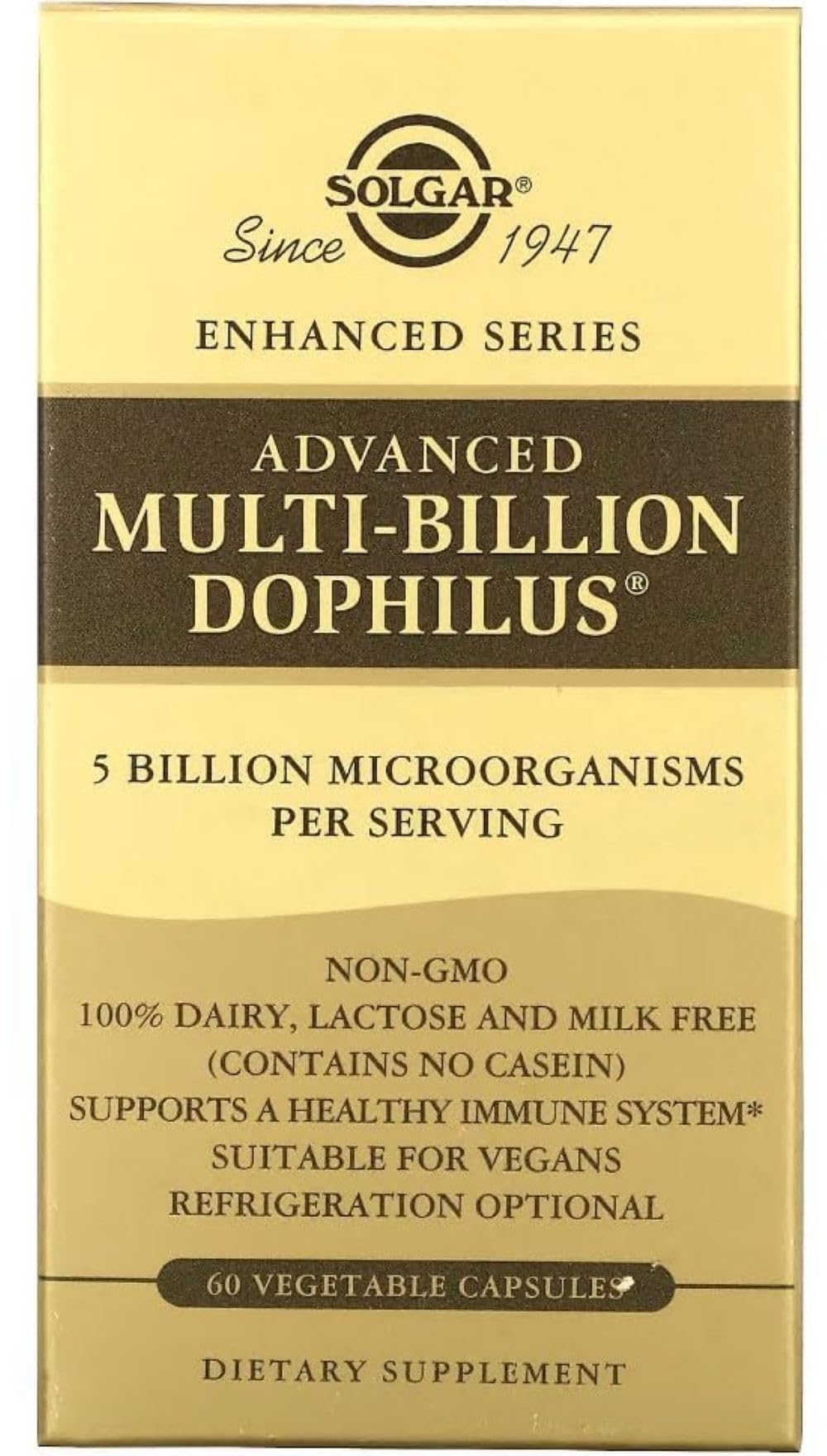 Solgar Adv. Multi-Billion Dophilus Capsules 60