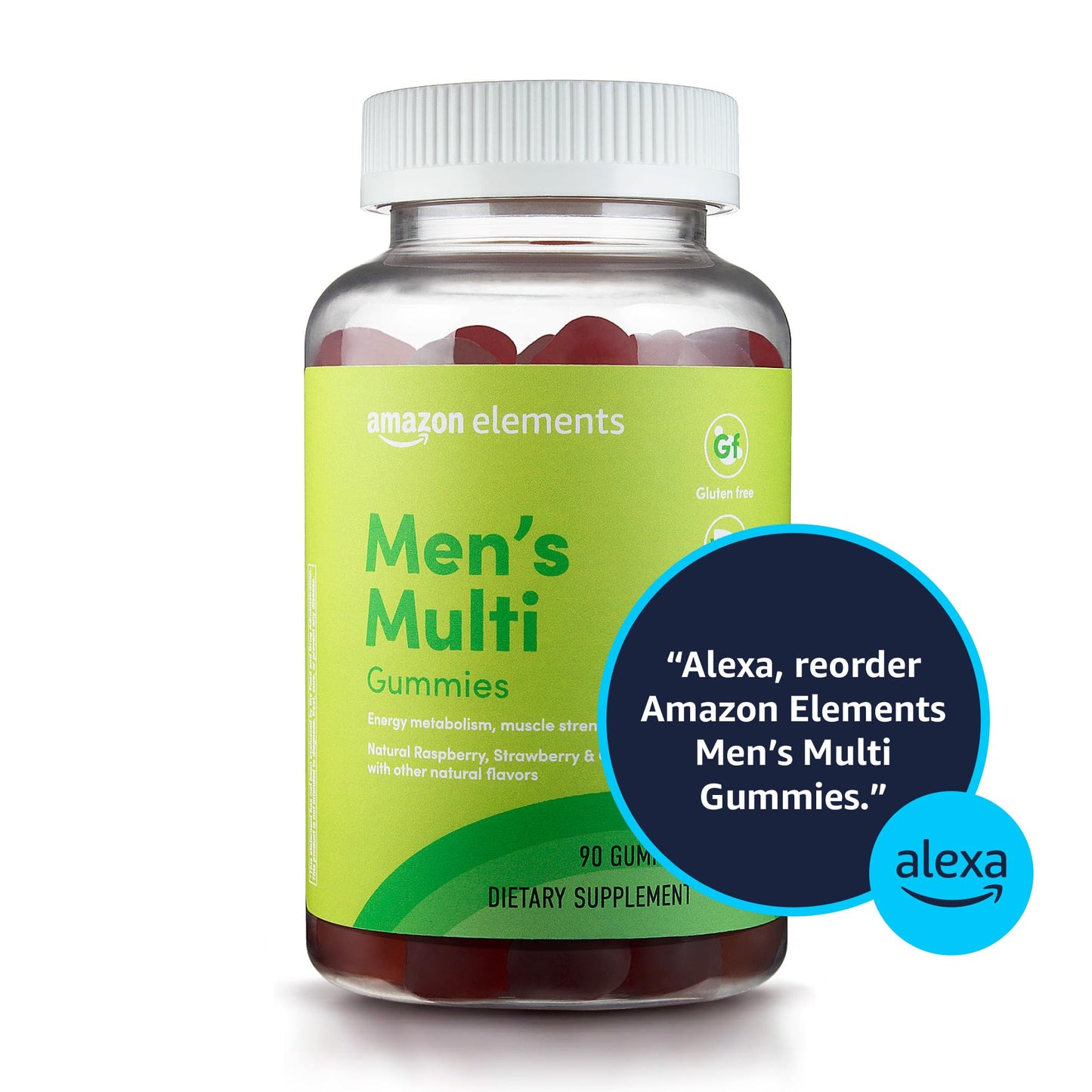 Amazon Elements Men’s Organic Multivitamin Gummy 270 Gummies