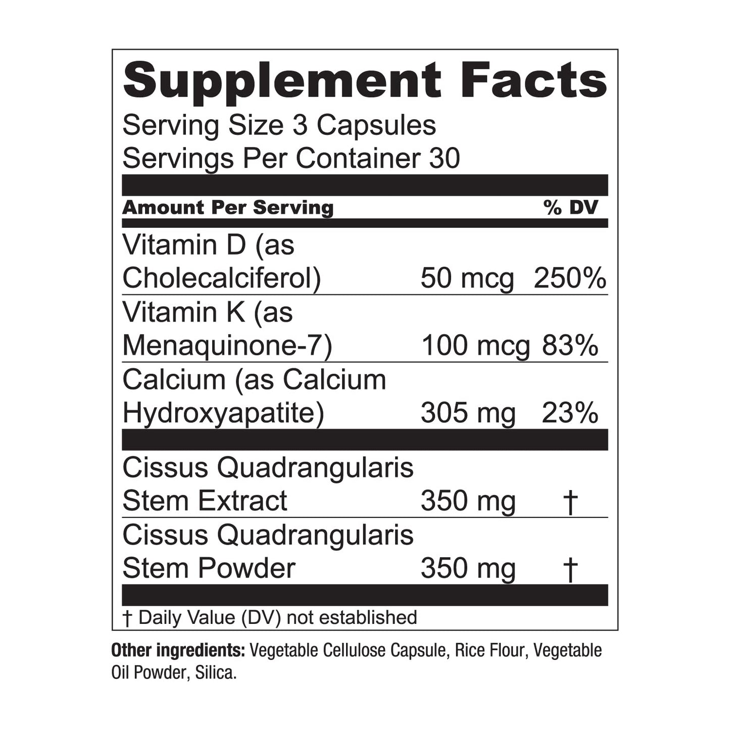 Essential Elements Bone Boost Health Supplement Capsule 270 Capsules