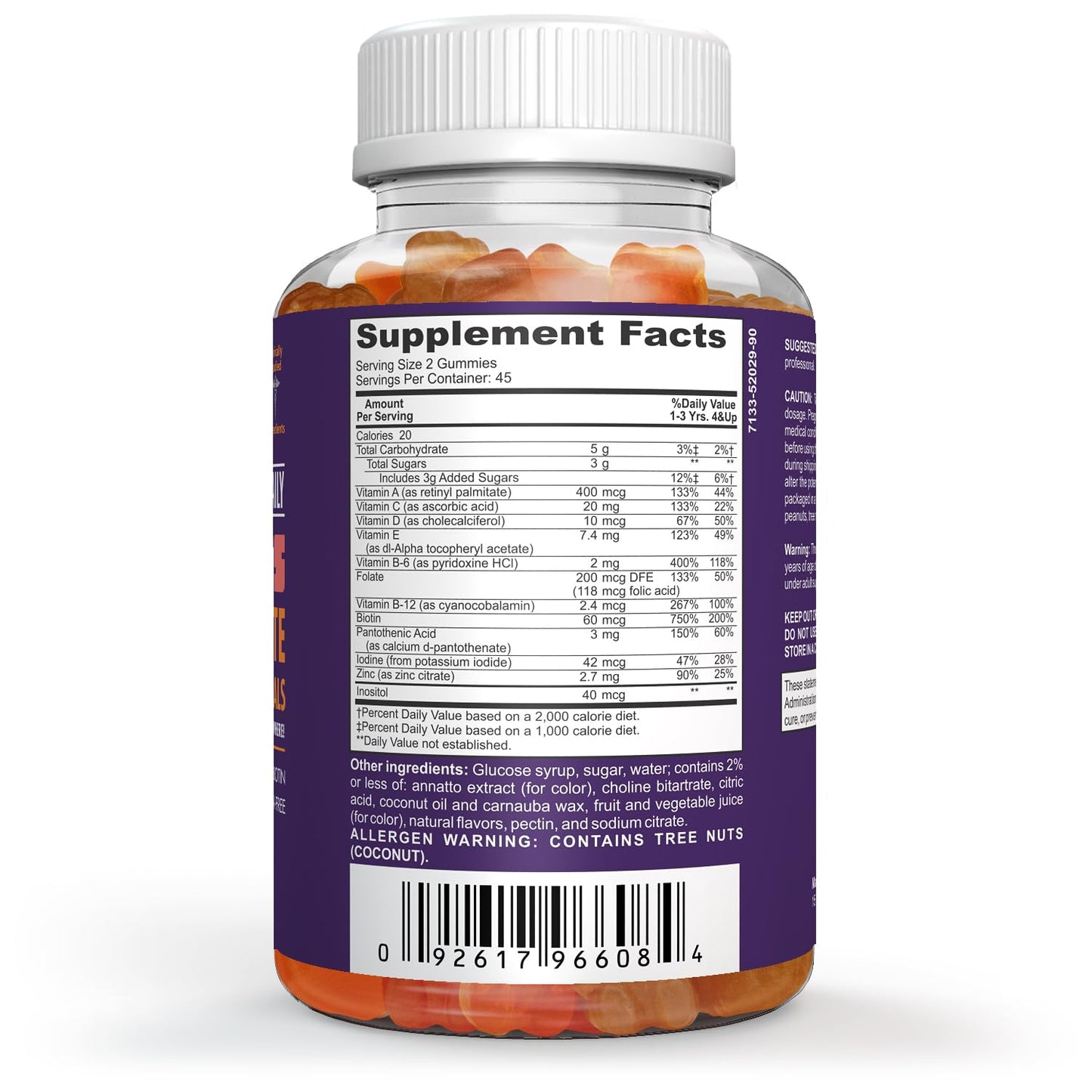Clinical Daily Complete Kids Multivitamin Gummy 90 Count