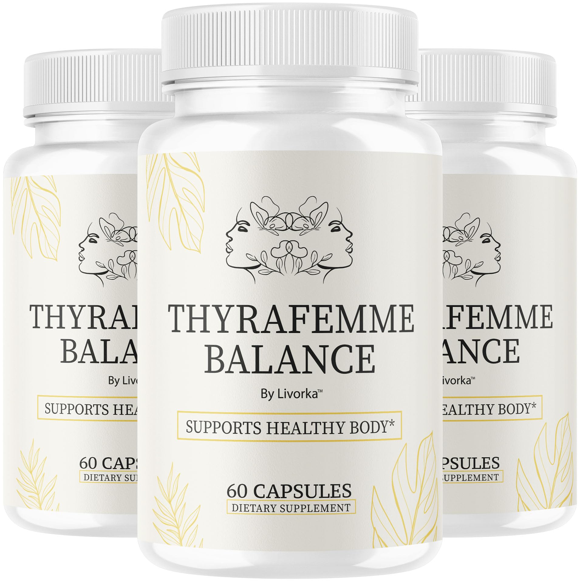 LIVORKA ThyraFemme Balance Capsules, 180 Capsules