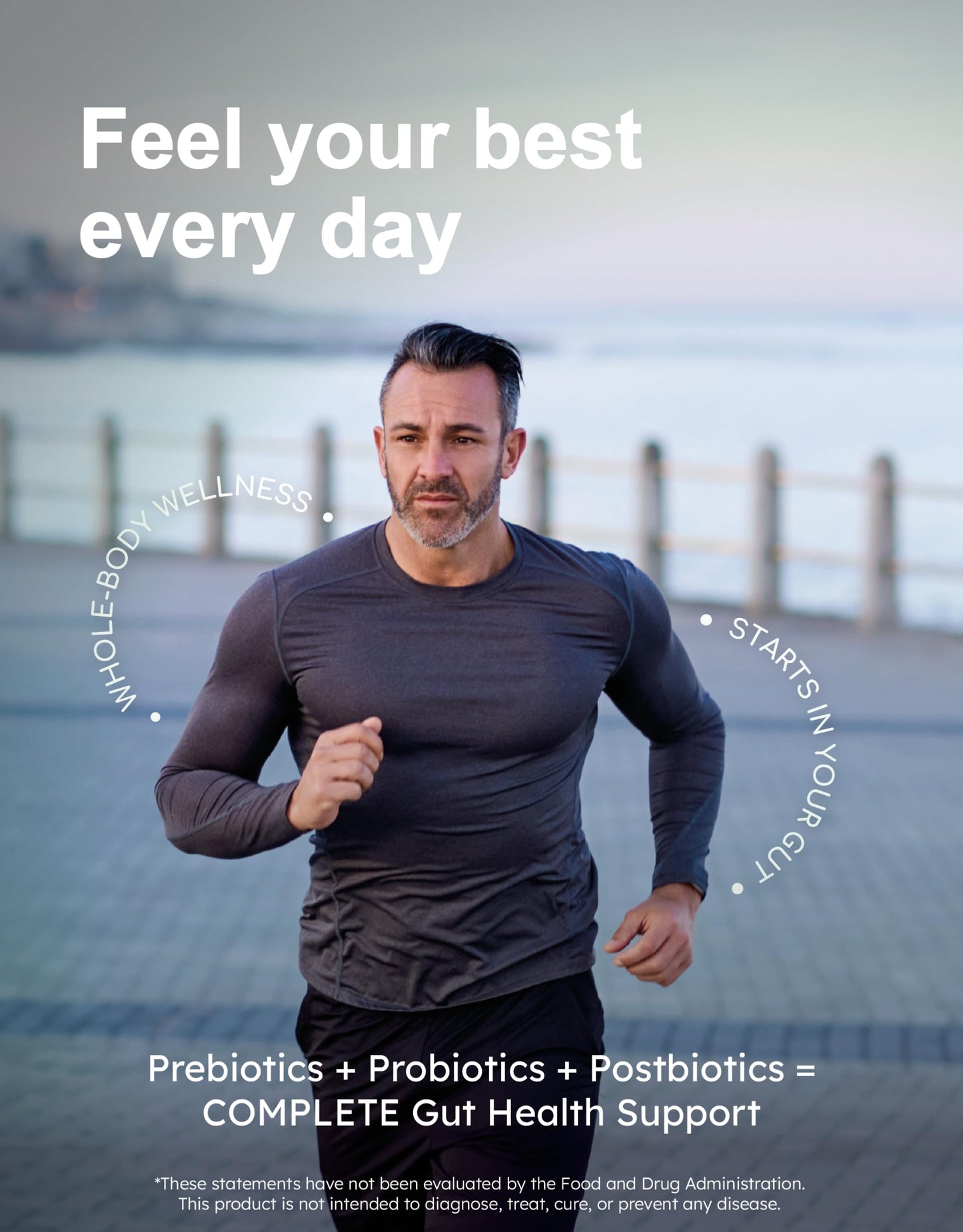 GutRx Complete Probiotic, Prebiotic, Postbiotic, GLP-1 Alternative with Akkermansia & Christensenella for Gas, Bloating, Gut Barrier & Microbiome Support, 78 Billion CFU, Enteric-Coated, 90 Capsules