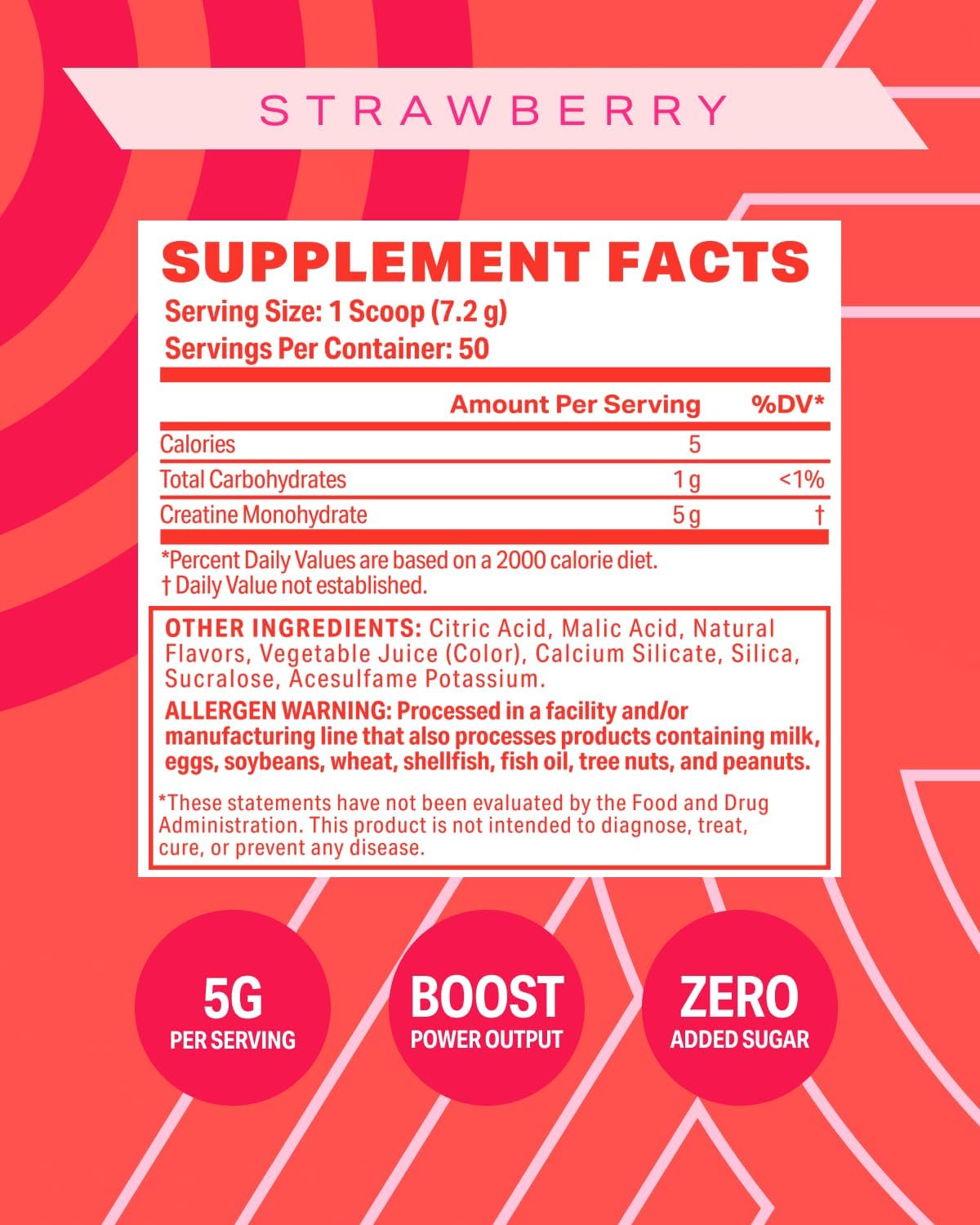 Podium Nutrition Creatine Monohydrate Powder 12.7 oz