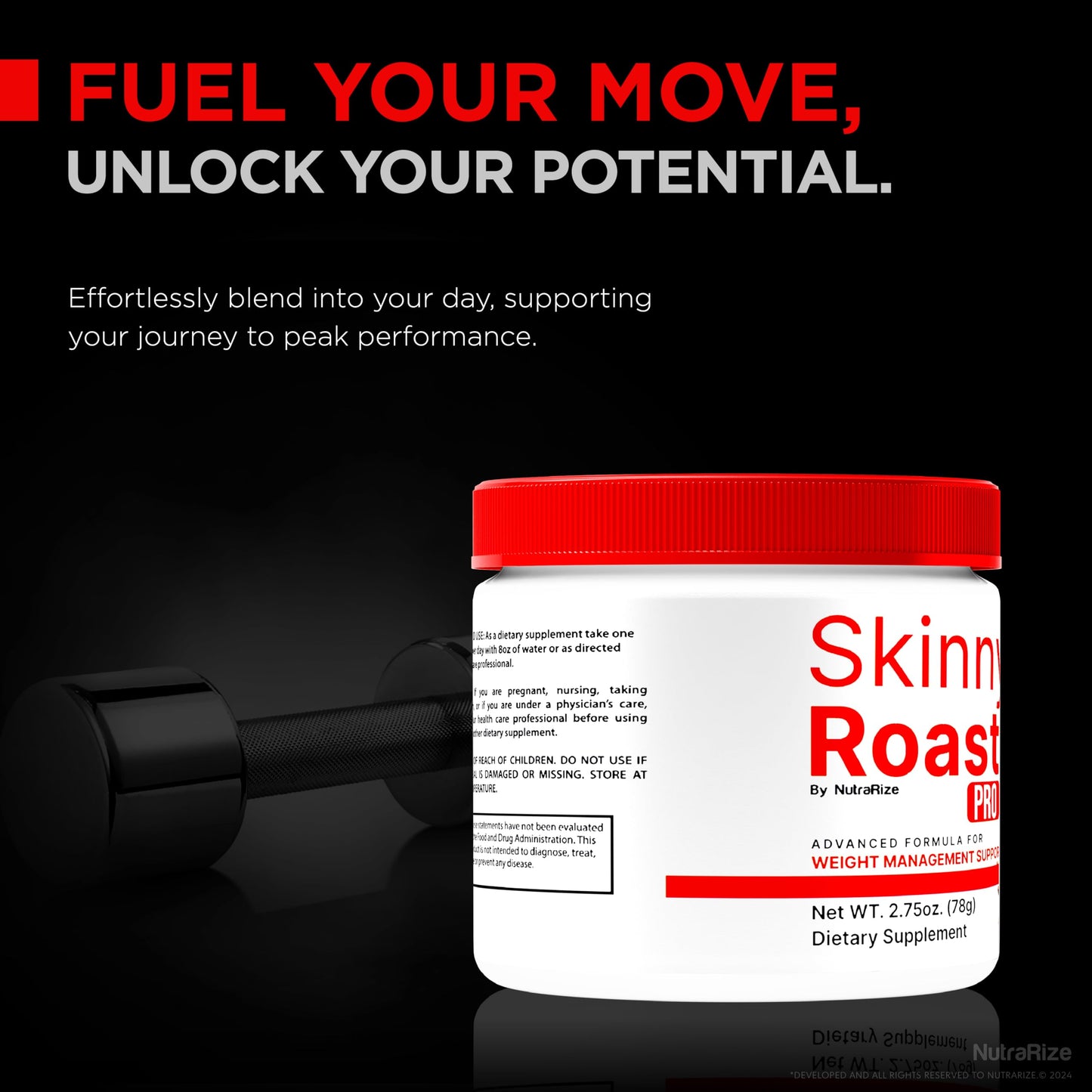 NutraRize Skinny Roast Pro Powder 2.75 Ounce