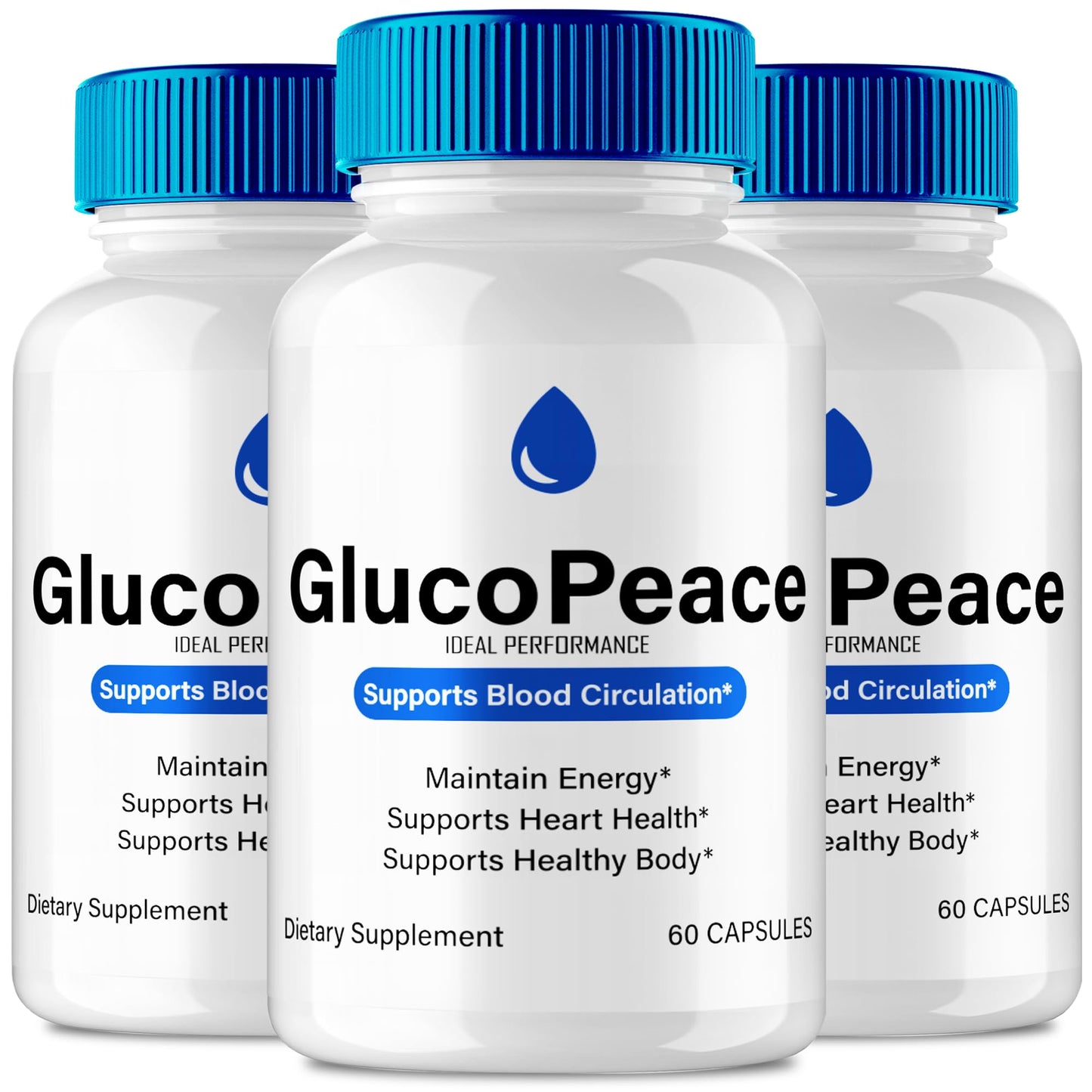 IDEAL PERFORMANCE Gluco Peace Advanced Blood Formula Capsule 180 Count