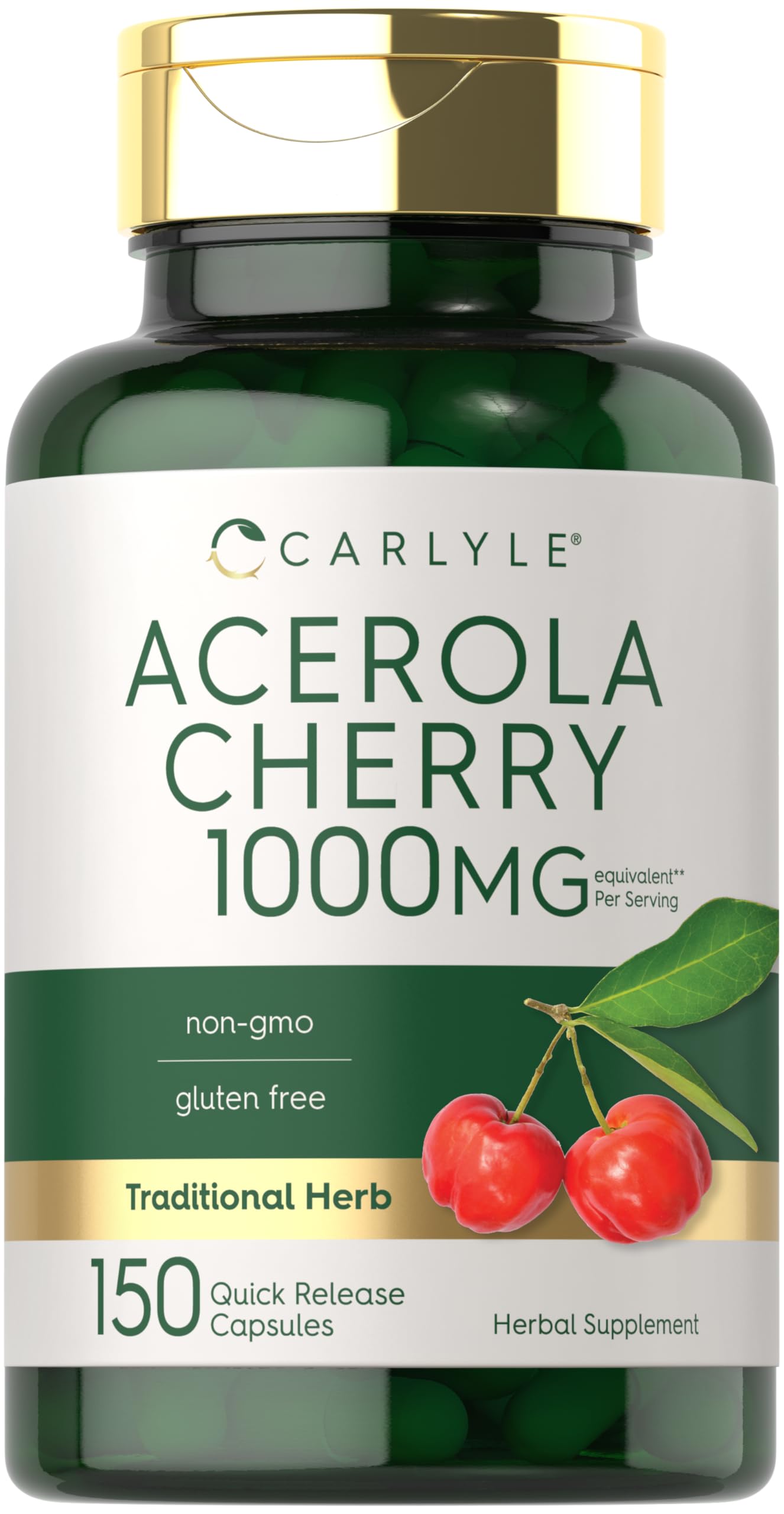 Carlyle Acerola Cherry Capsule 150 Count