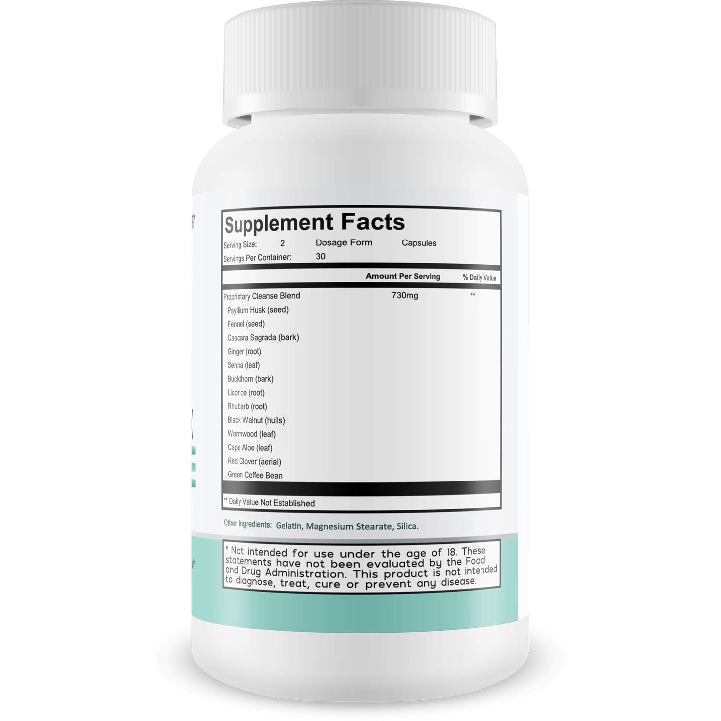 True You Health Sebi Detox Cleanse Capsule 1 Count