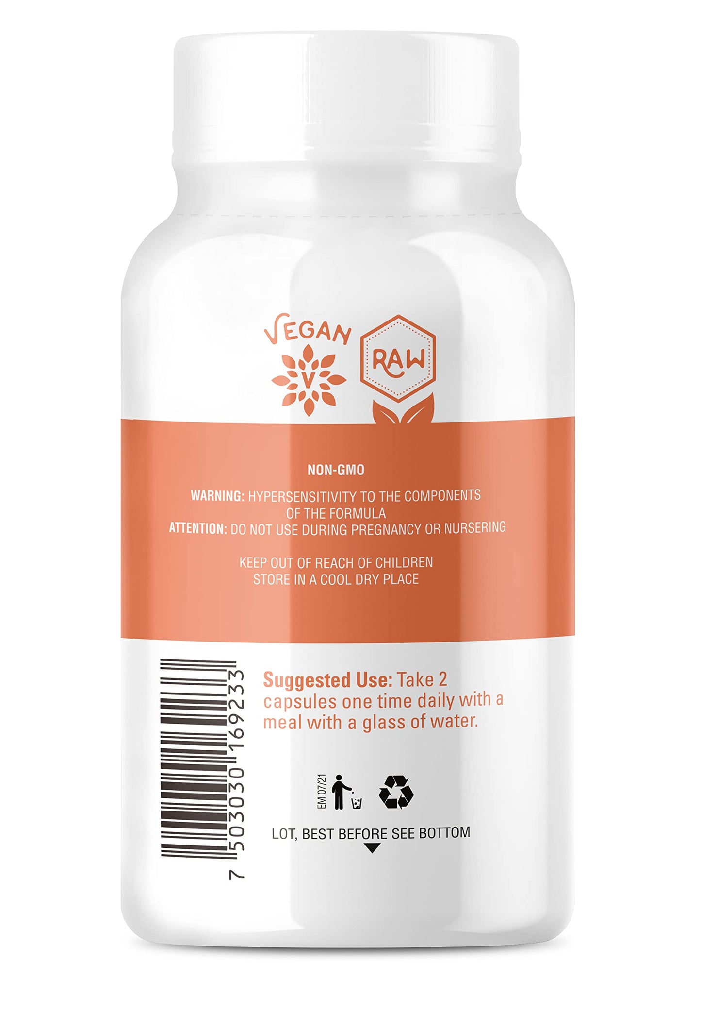 OS Organic Side Ashwagandha 1000 mg Capsule 60 Count