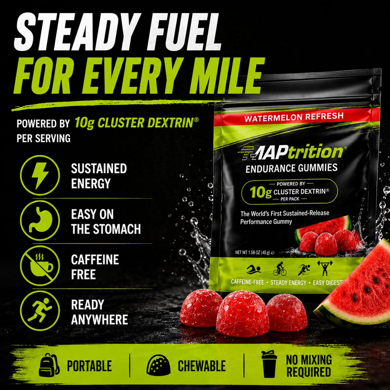 MAPtrition Endurance Gummies 3 Pack