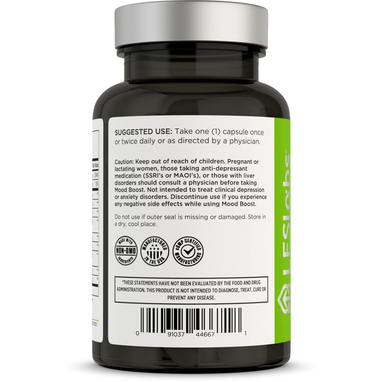 LES Labs Mood Boost Capsules, 60 Count