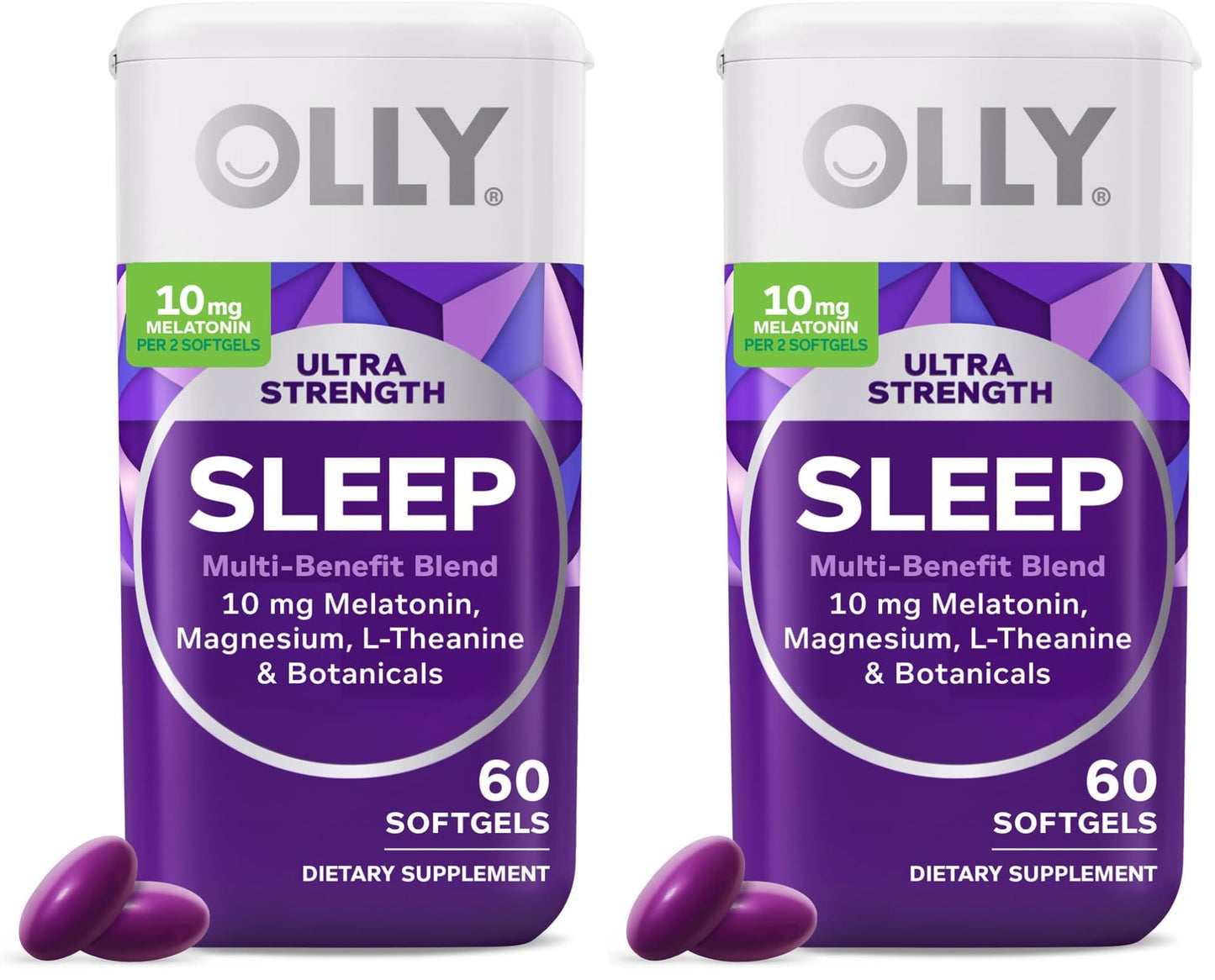 OLLY Ultra Strength Sleep Softgels, 120 Softgels