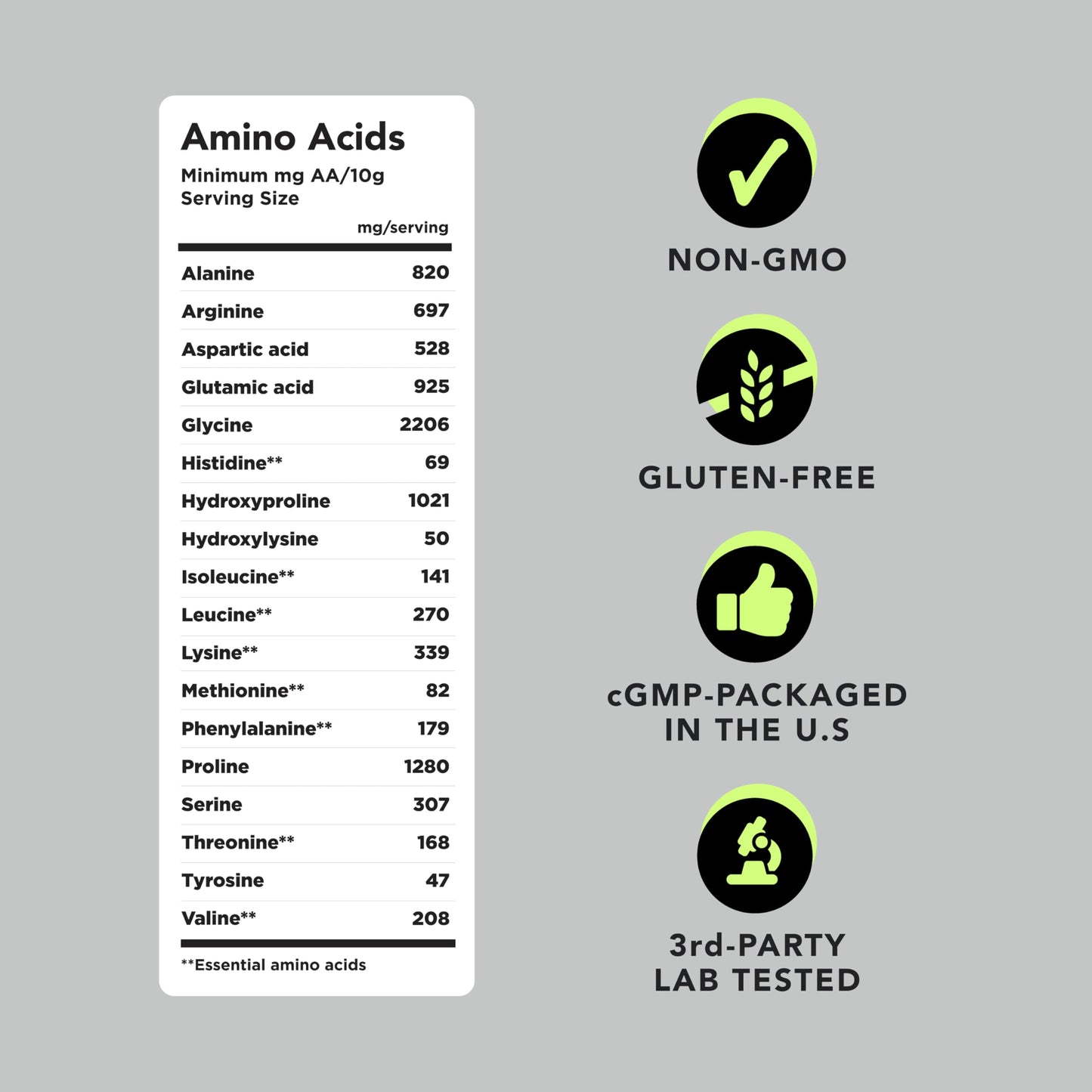 AMANDEAN Collagen Peptides Powder 2.2 Pound