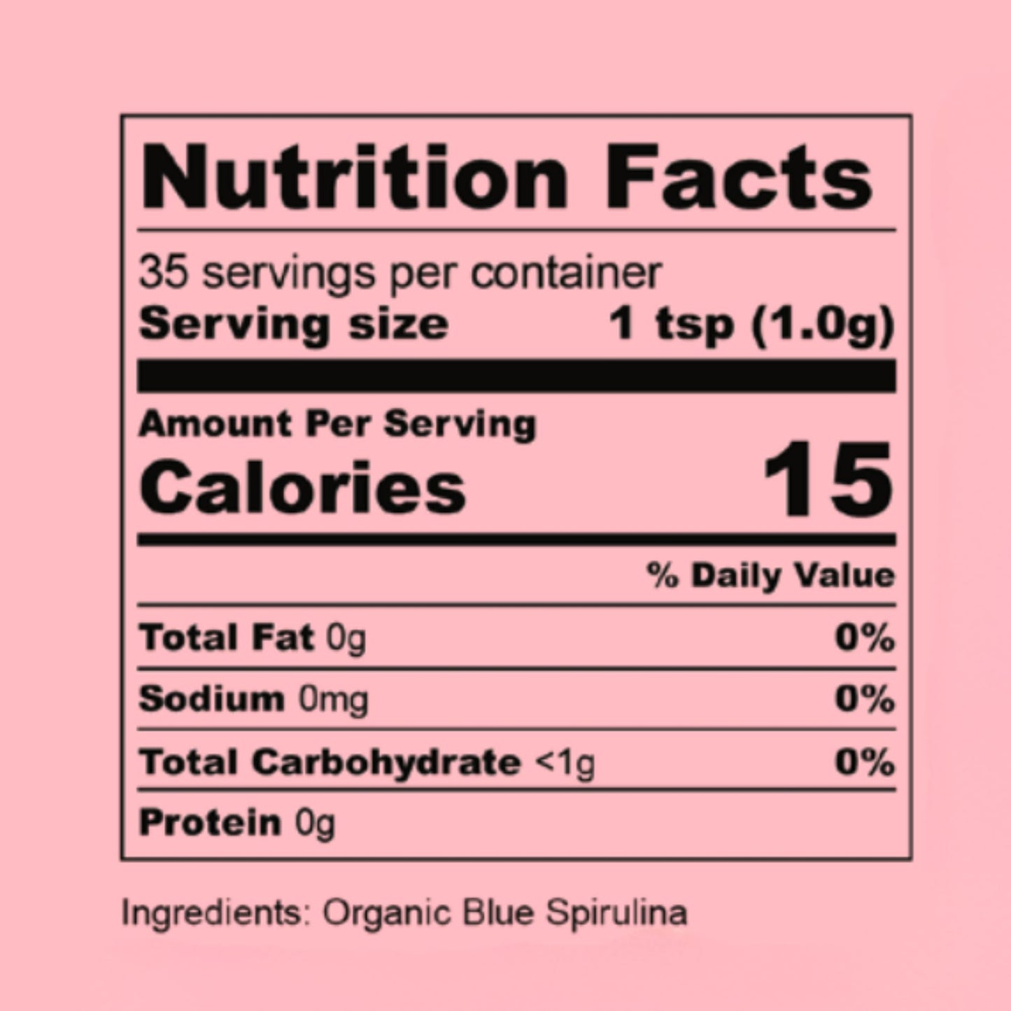 ELEVEN TLC A WELLNESS CO. Organic Blue Spirulina Powder 1.24 oz