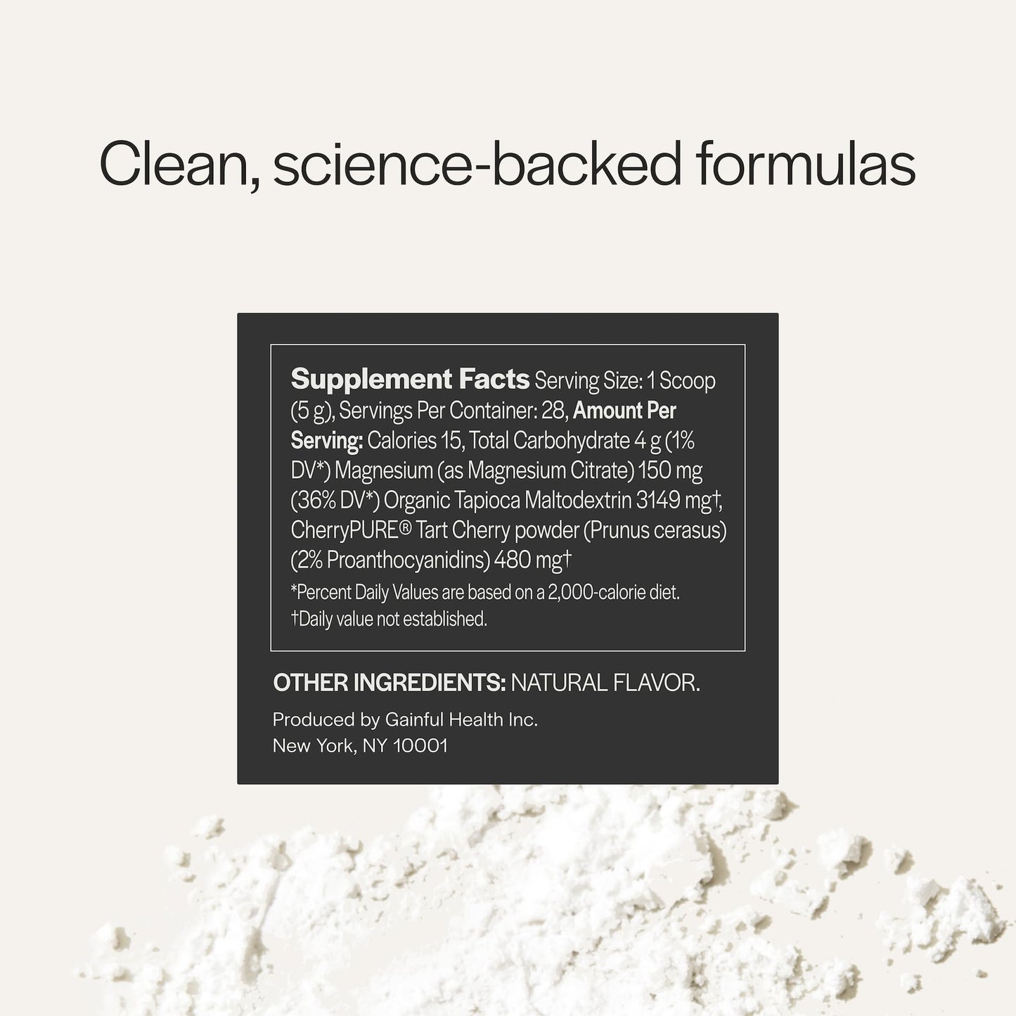 Gainful Recovery Boost Powder, 6.72 oz