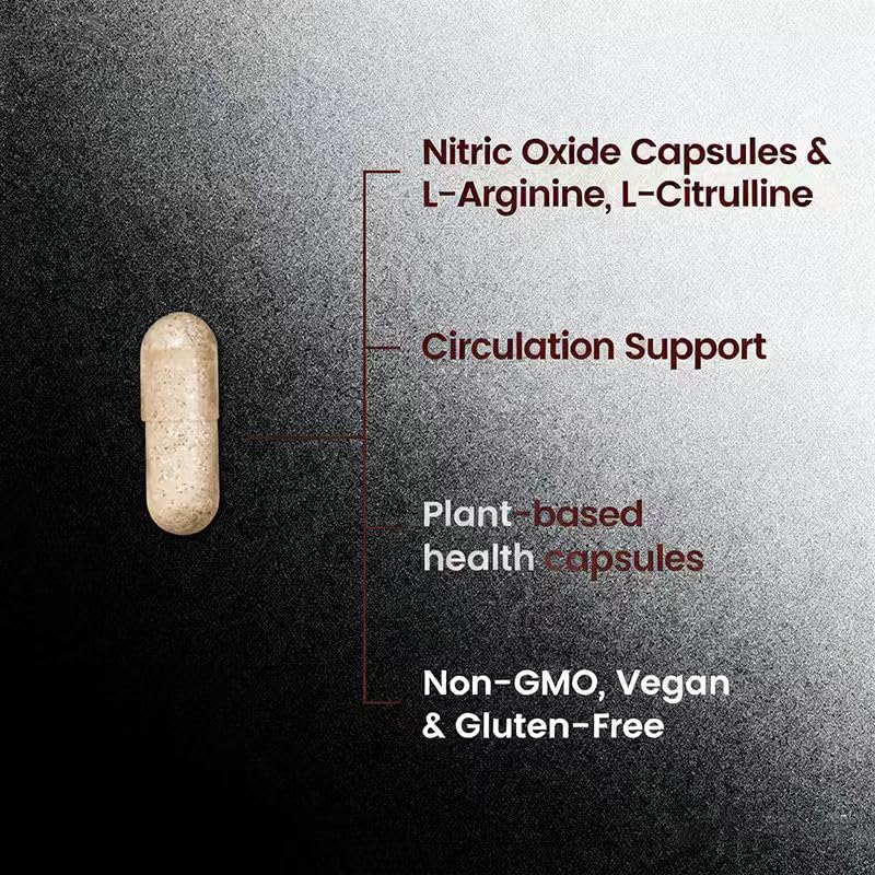 HolyTime Nitric Oxide Softgels 120 Count