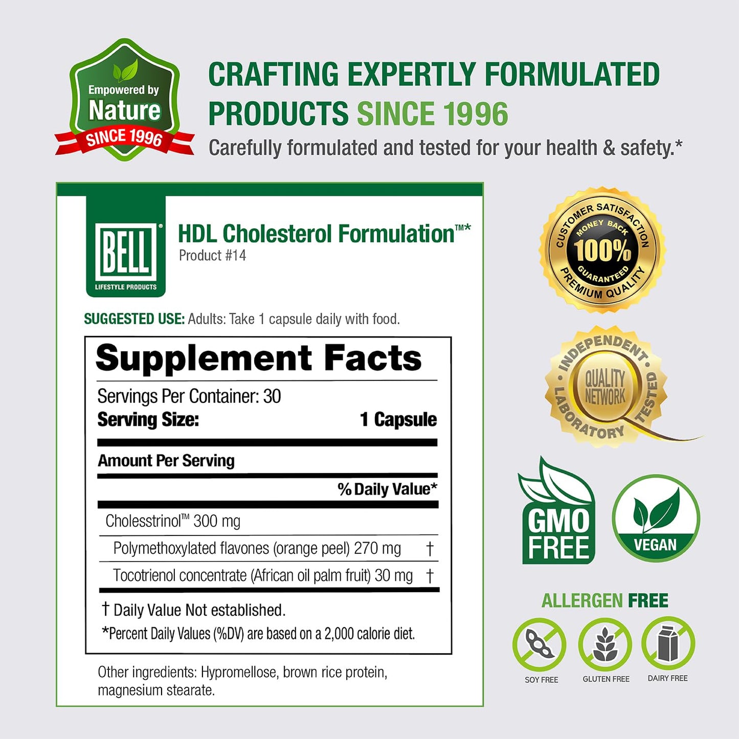Bell HDL Cholesterol Formulation Capsule, 30 Capsules