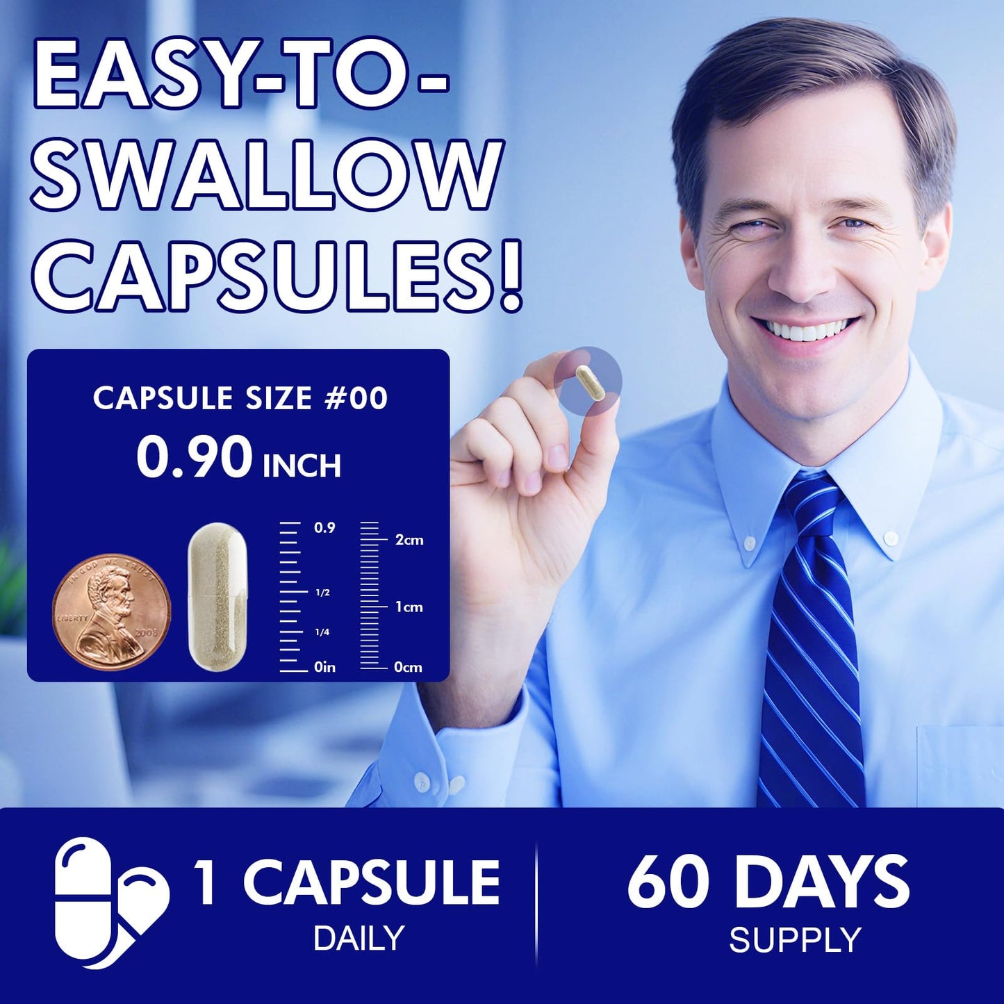 Feeliville Methylene Blue Capsules 60 Count