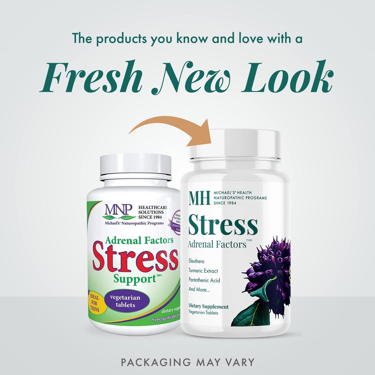 Michael's Stress Adrenal Factors Tablets, 60 Count
