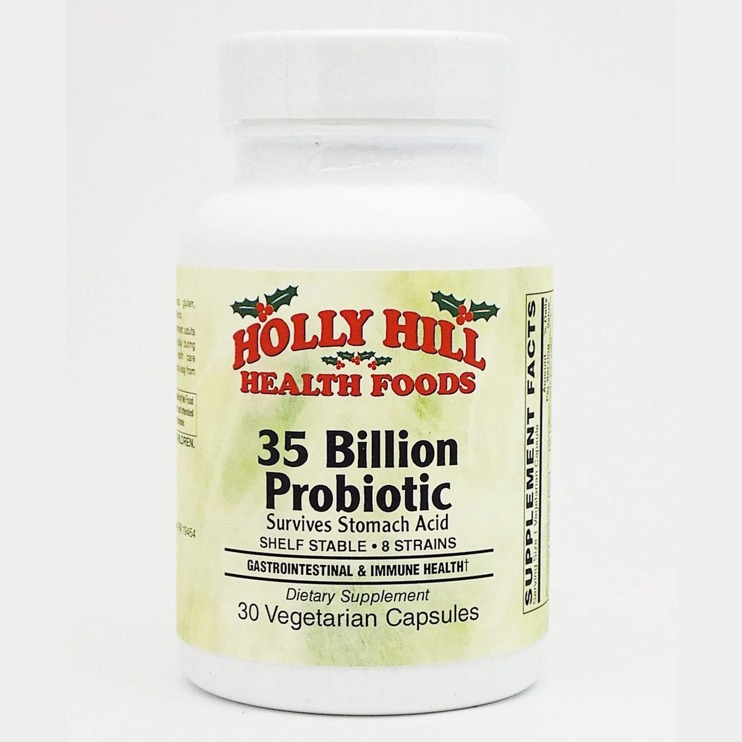Holly Hill Health Foods 35 Billion ProBiotic 30 Capsules