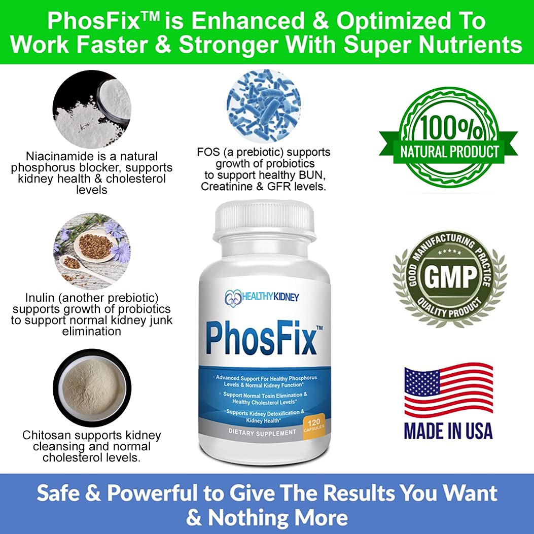 Kidney Restore PhosFix Capsules 120