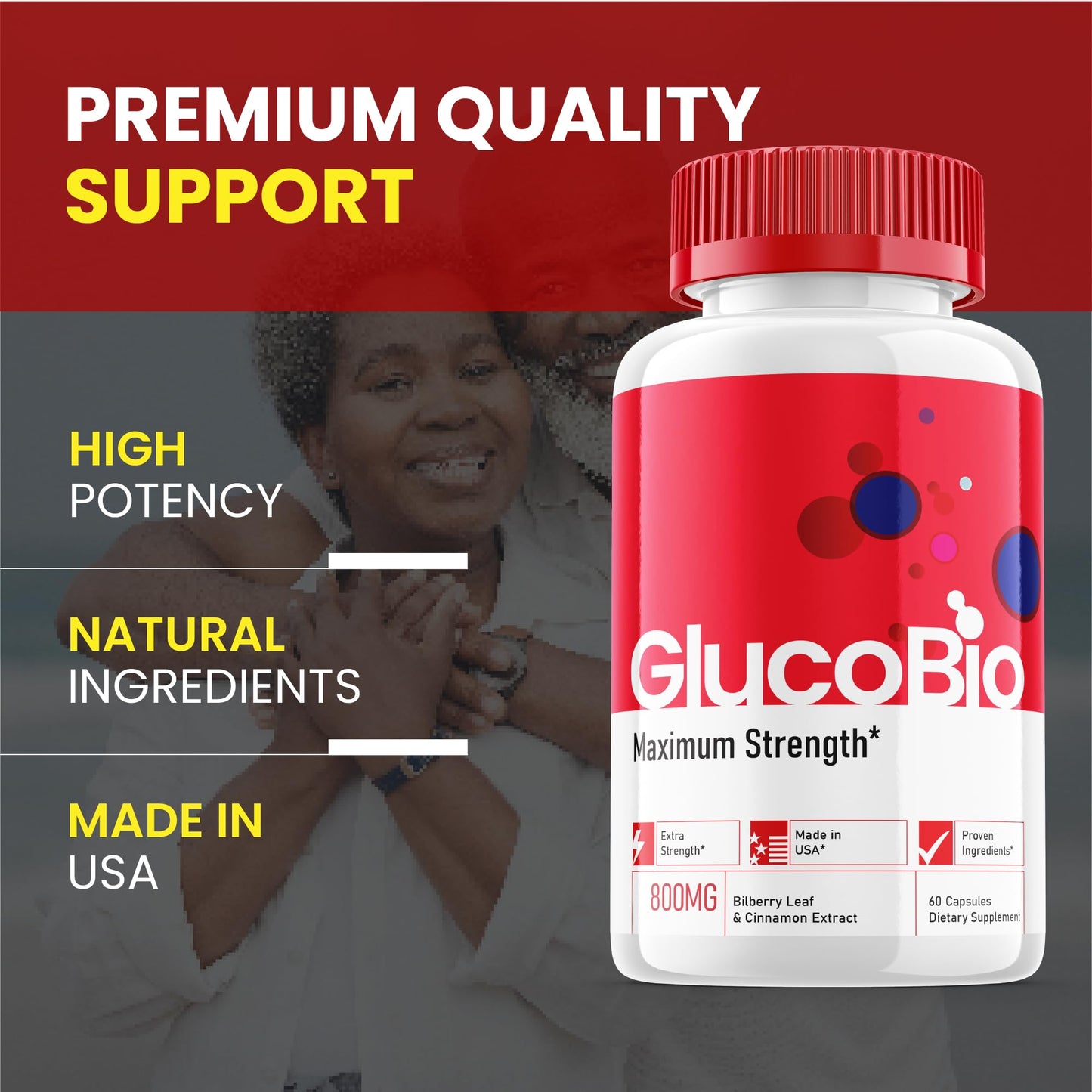 Purvia Gluco Bio Capsules 300 Capsules