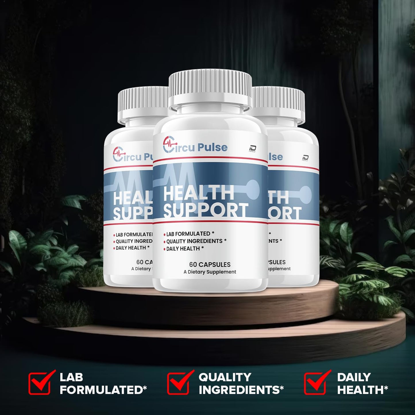 Indelo CircuPulse Capsules, 300 Capsules