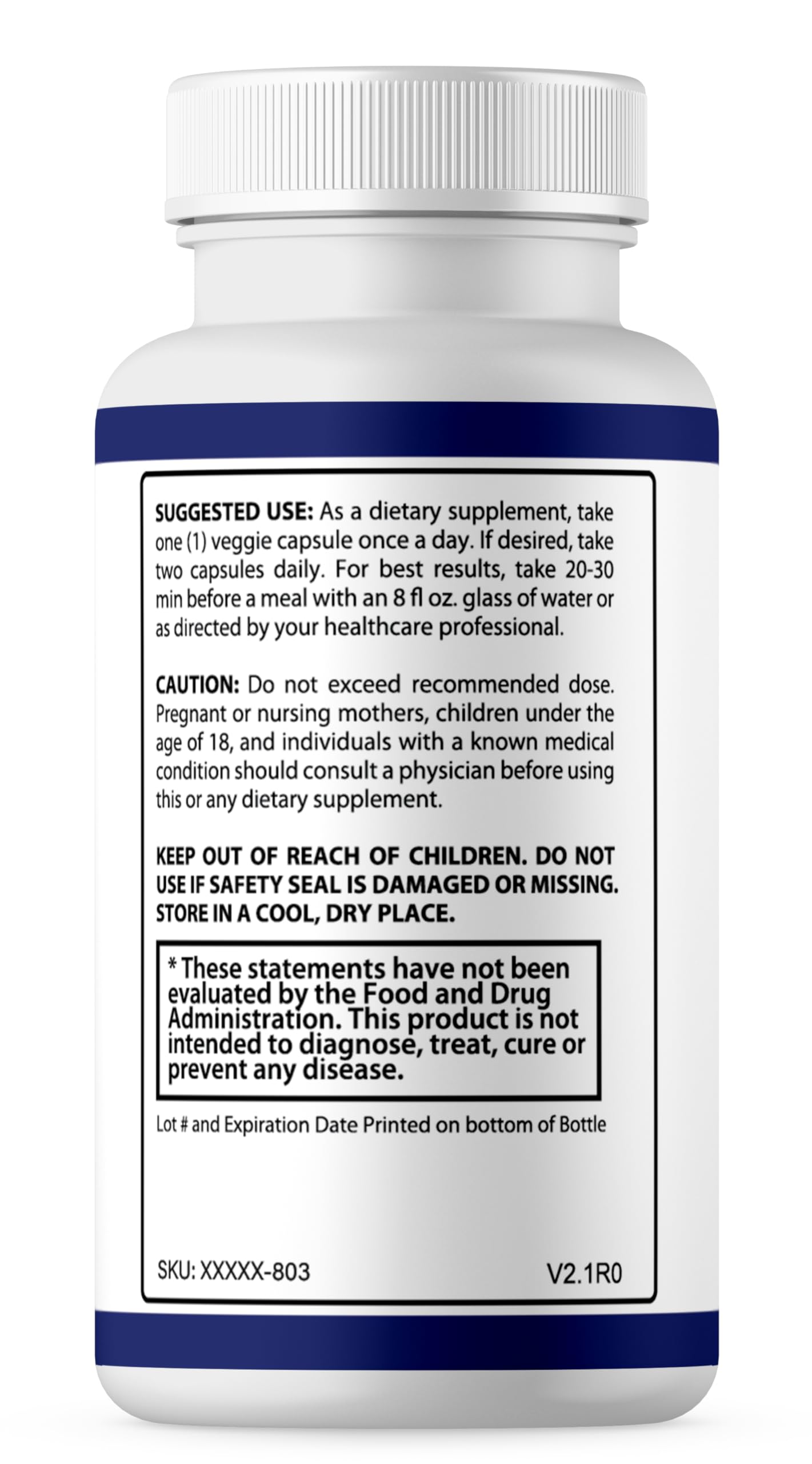 SuppNature Block Sugar Pro Capsules, 60 Capsules