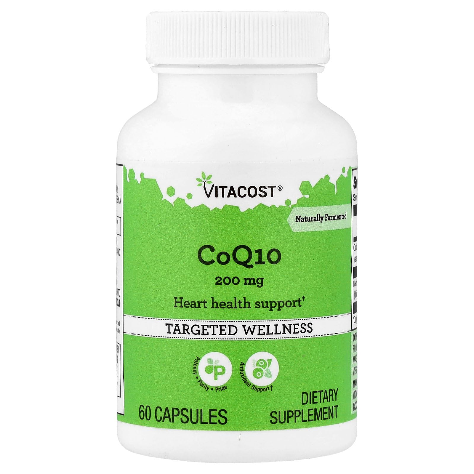 Vitacost CoQ10 200 mg, 60 Capsules