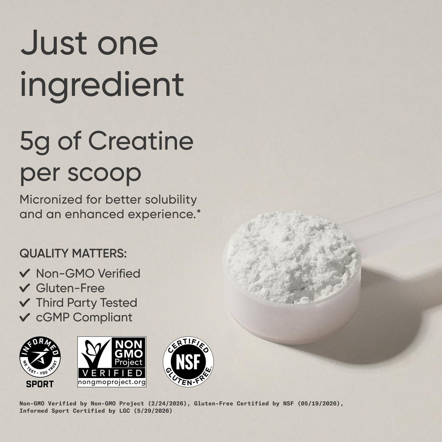 Sports Research Creatine Monohydrate Powder 14.18 oz