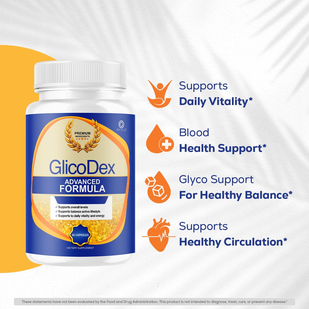 OVICIA GlicoDex Capsules 120 Capsules