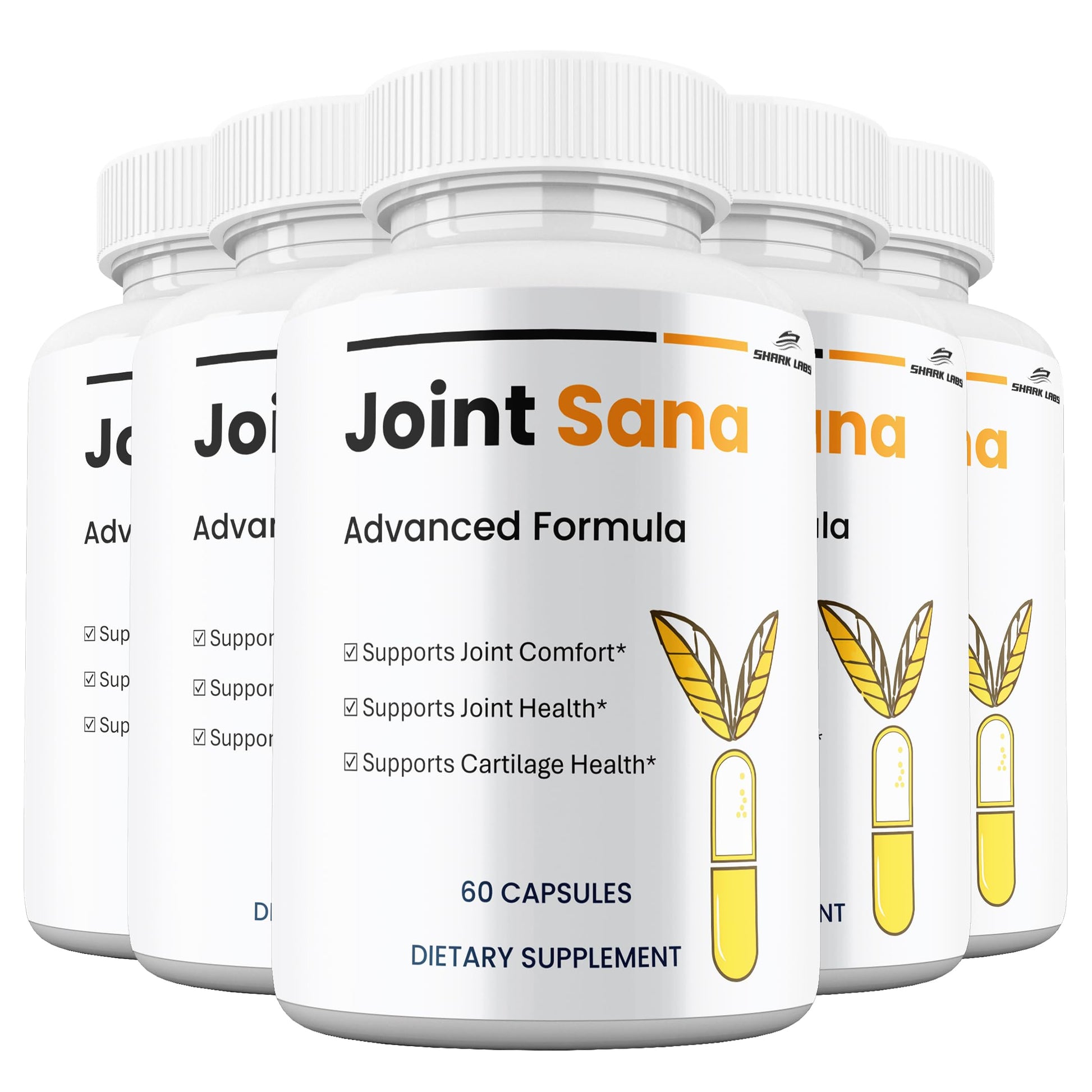 Shark Labs Joint Sana Capsules, 60 Count