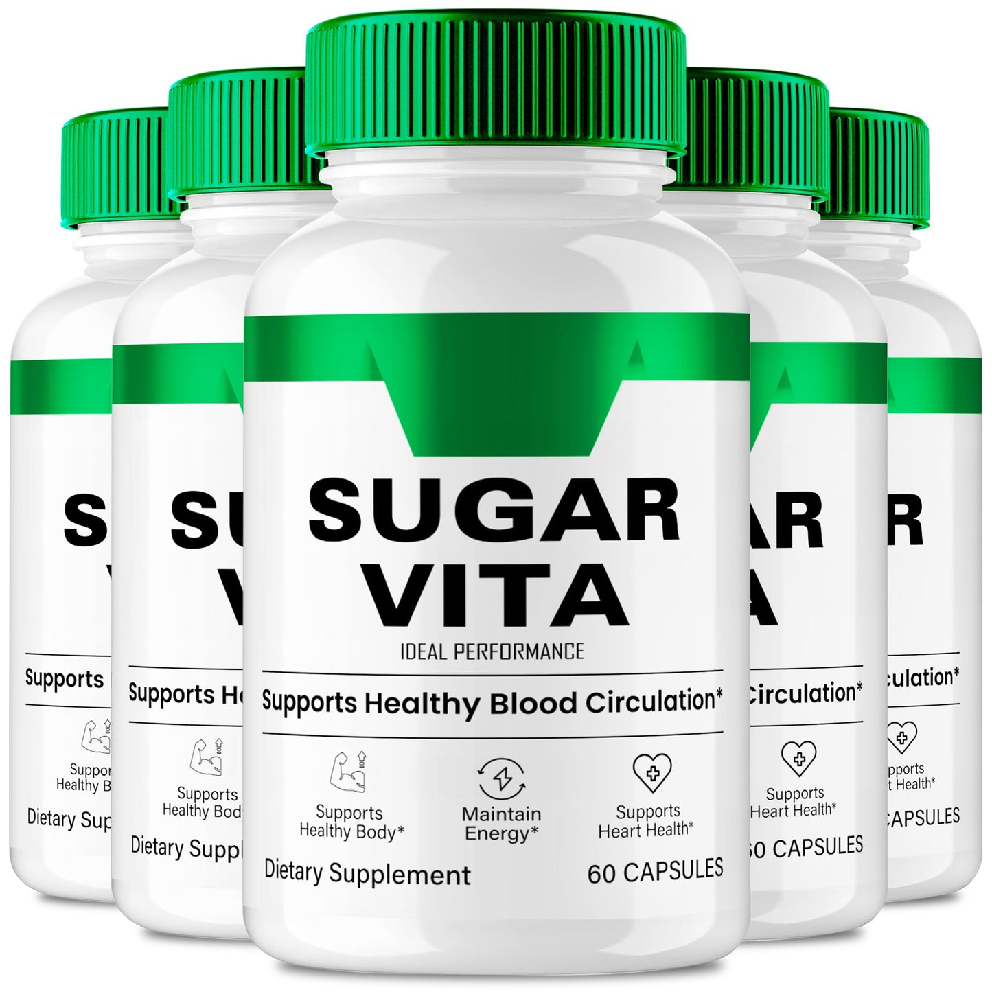 IDEAL PERFORMANCE Sugar Vita Capsules 300 Count