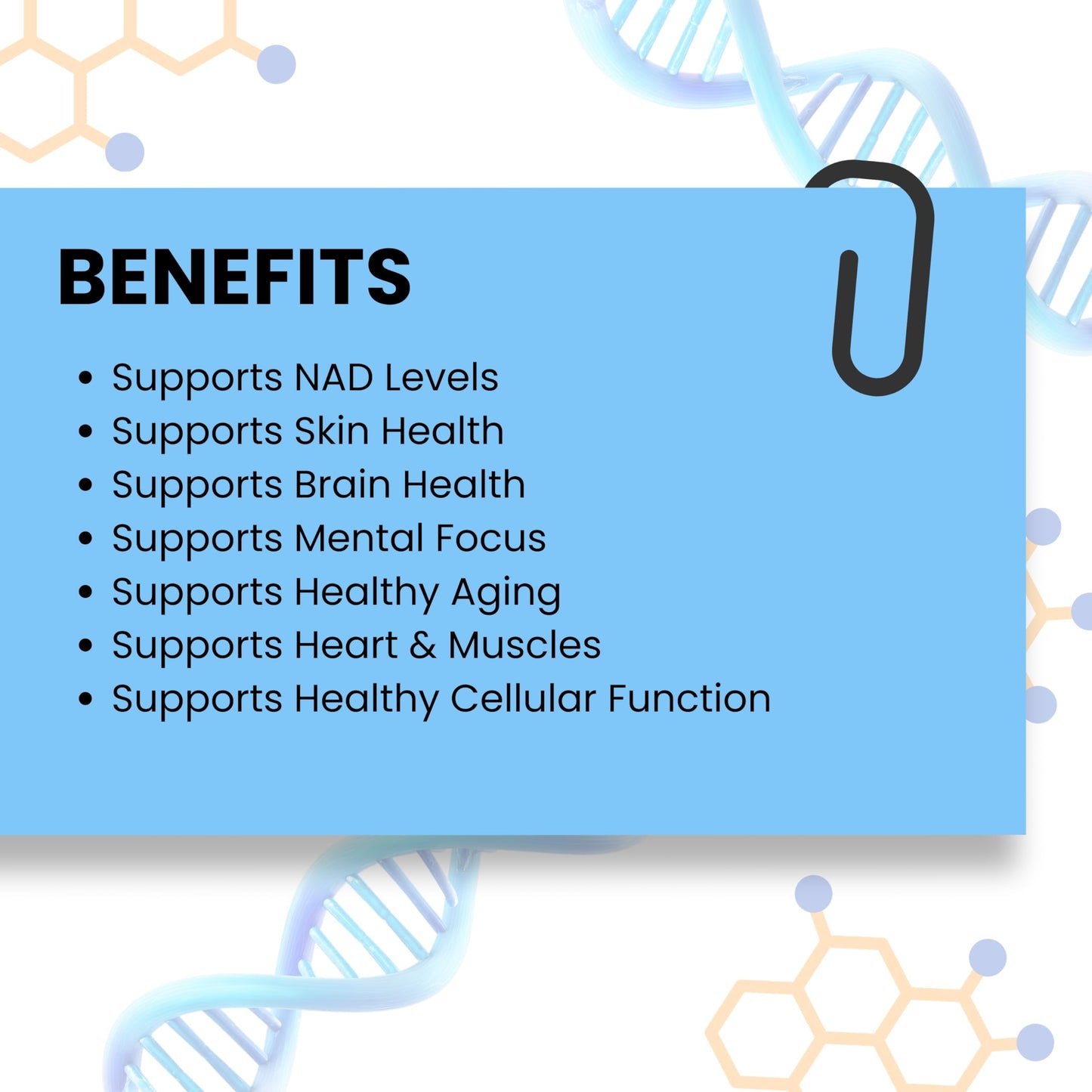 NaturalHerbo NAD+ Supplement 950mg Capsules, 60 Count