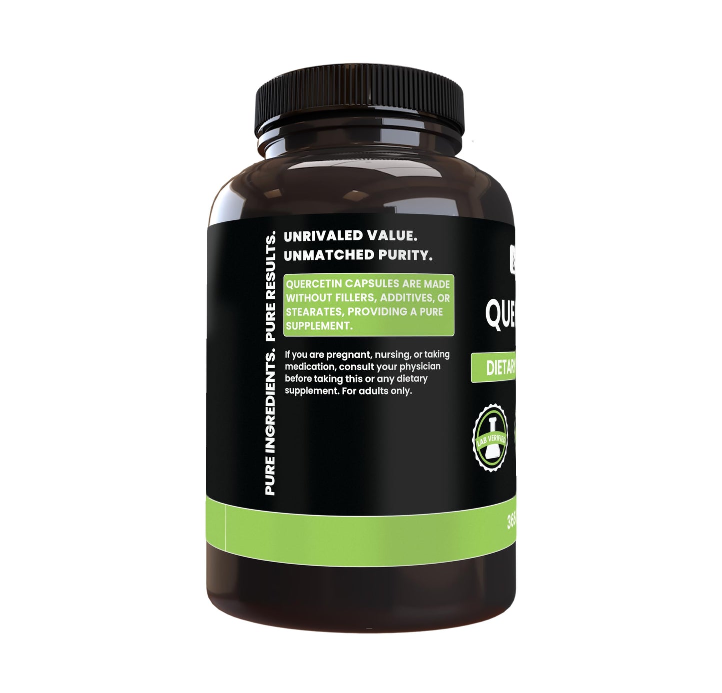 Pure Original Ingredients Quercetin 365 Capsules