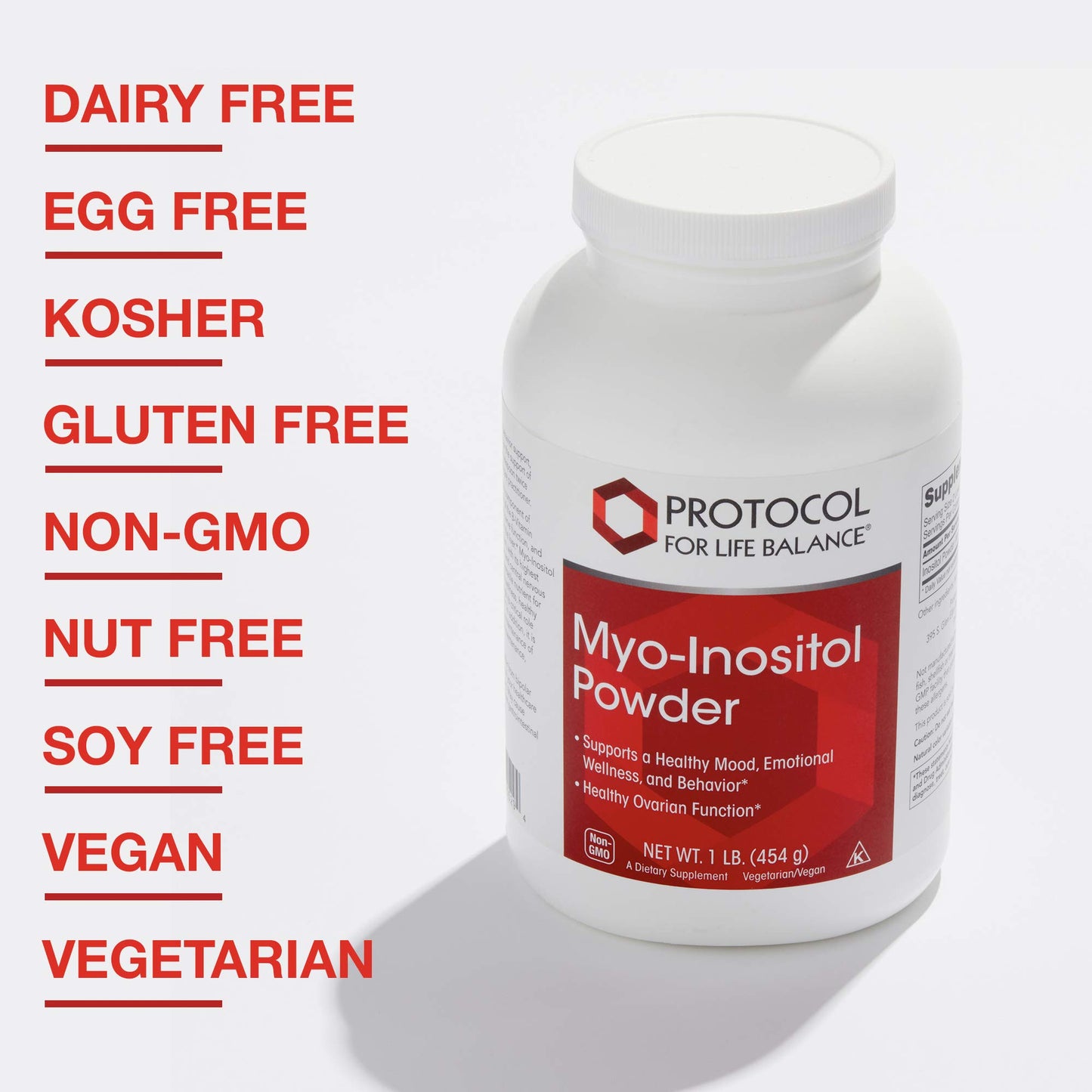 Protocol For Life Balance Myo-Inositol Powder 16 oz